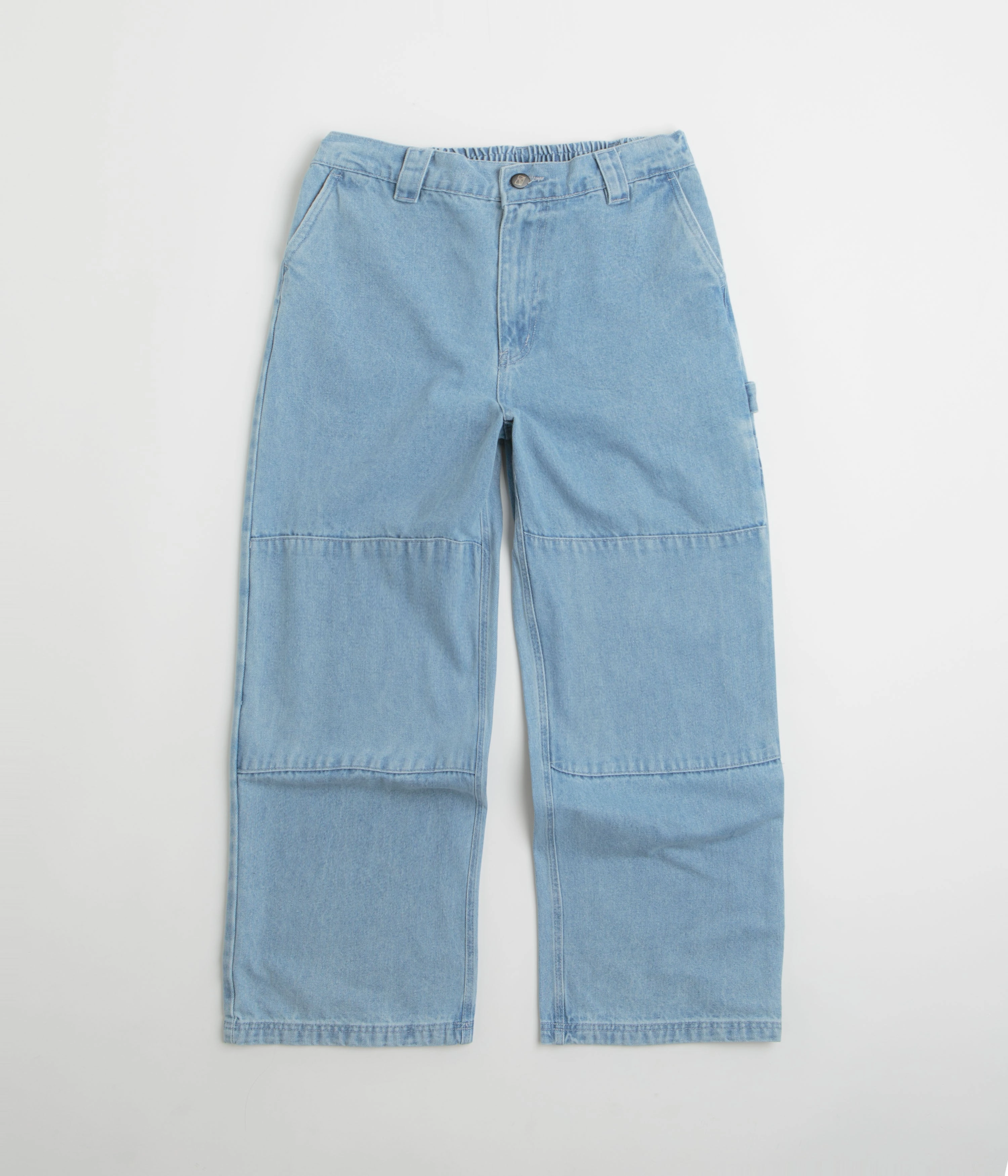 Poetic Collective Sculptor Pants - Light Denim Cotton comfort Comfort Wearable