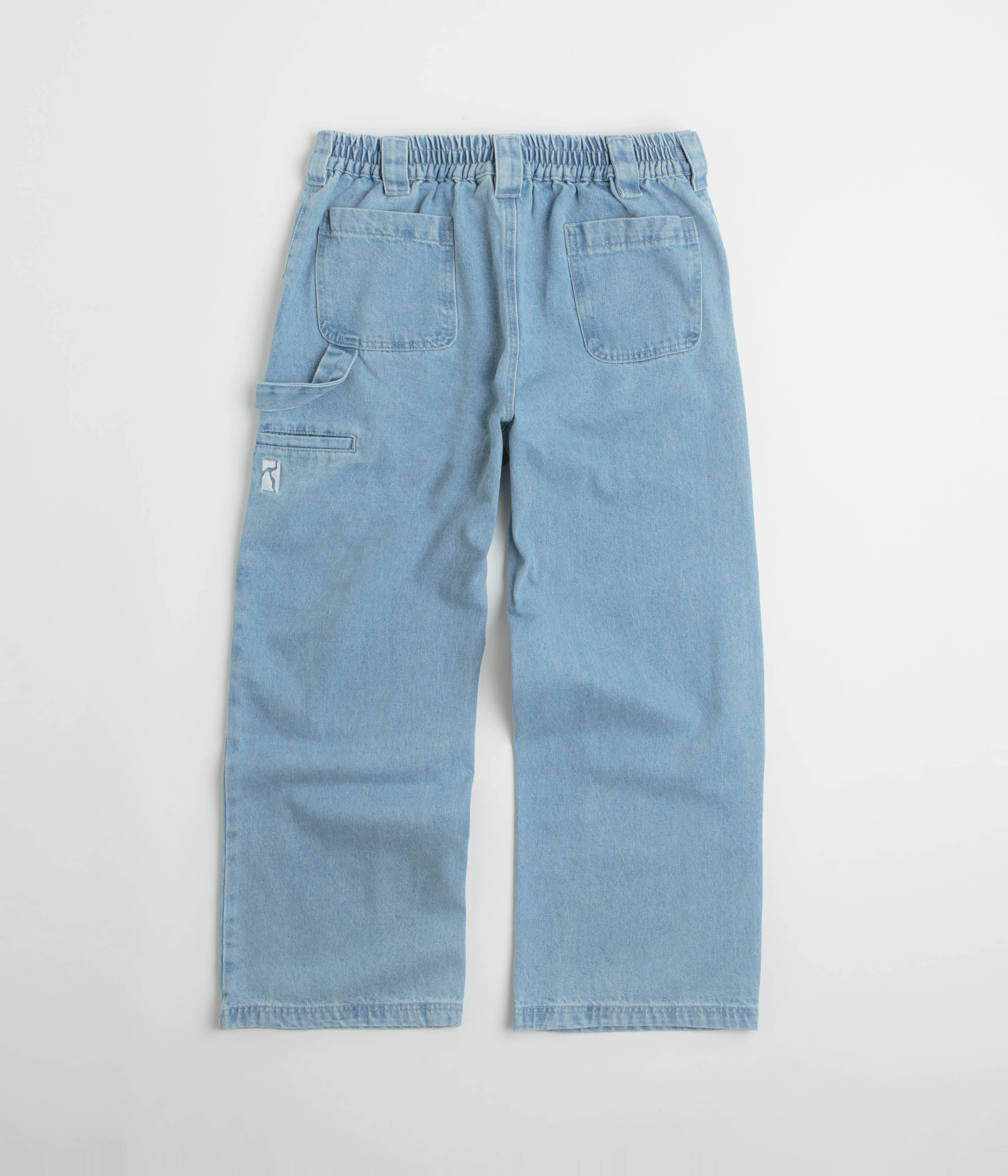 Smooth zipper closure Poetic Collective Sculptor Pants - Light Denim