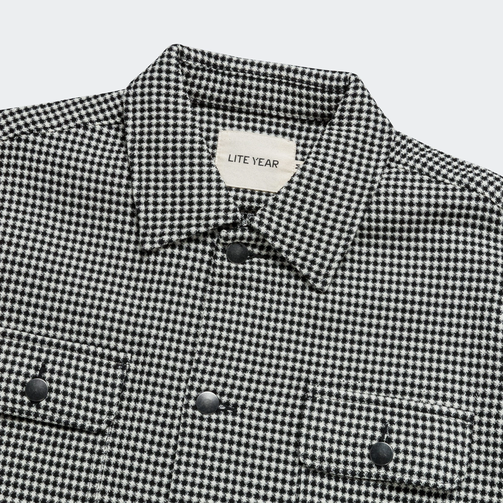 Packable Style Quick Release Buckles Work Jacket - White/Black Honeycomb