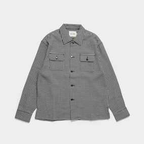 360?? Visibility Solid Color Work Jacket - White/Black Honeycomb