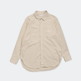 Trendy Apparel Work Shirt - Natural CL Sheeting