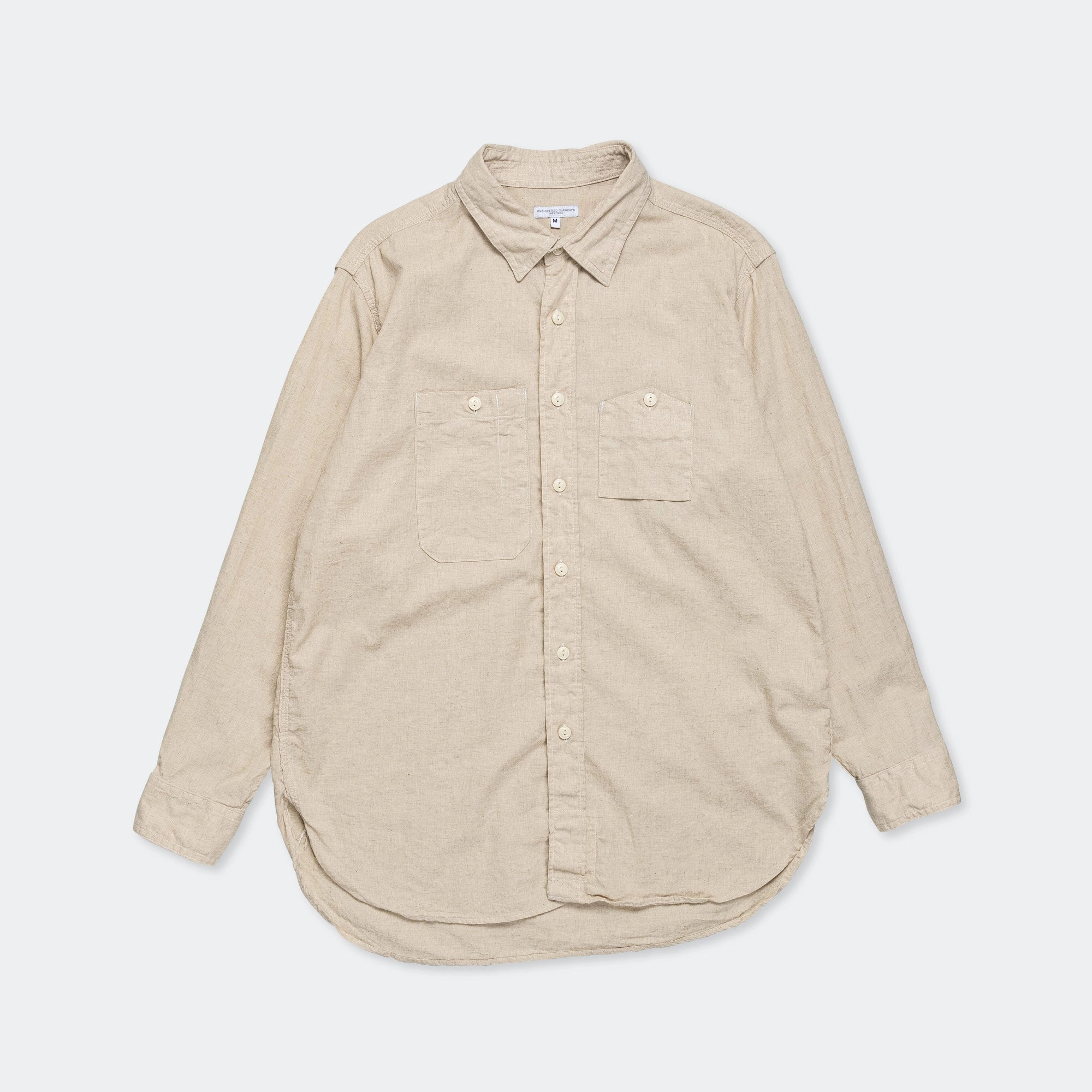 Trendy Apparel Work Shirt - Natural CL Sheeting