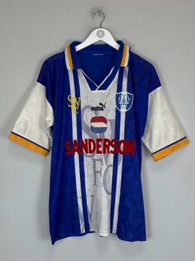 Fade Resistant Dyeing Action Gear 1995/97 SHEFFIELD WEDNESDAY HOME SHIRT (L) PUMA