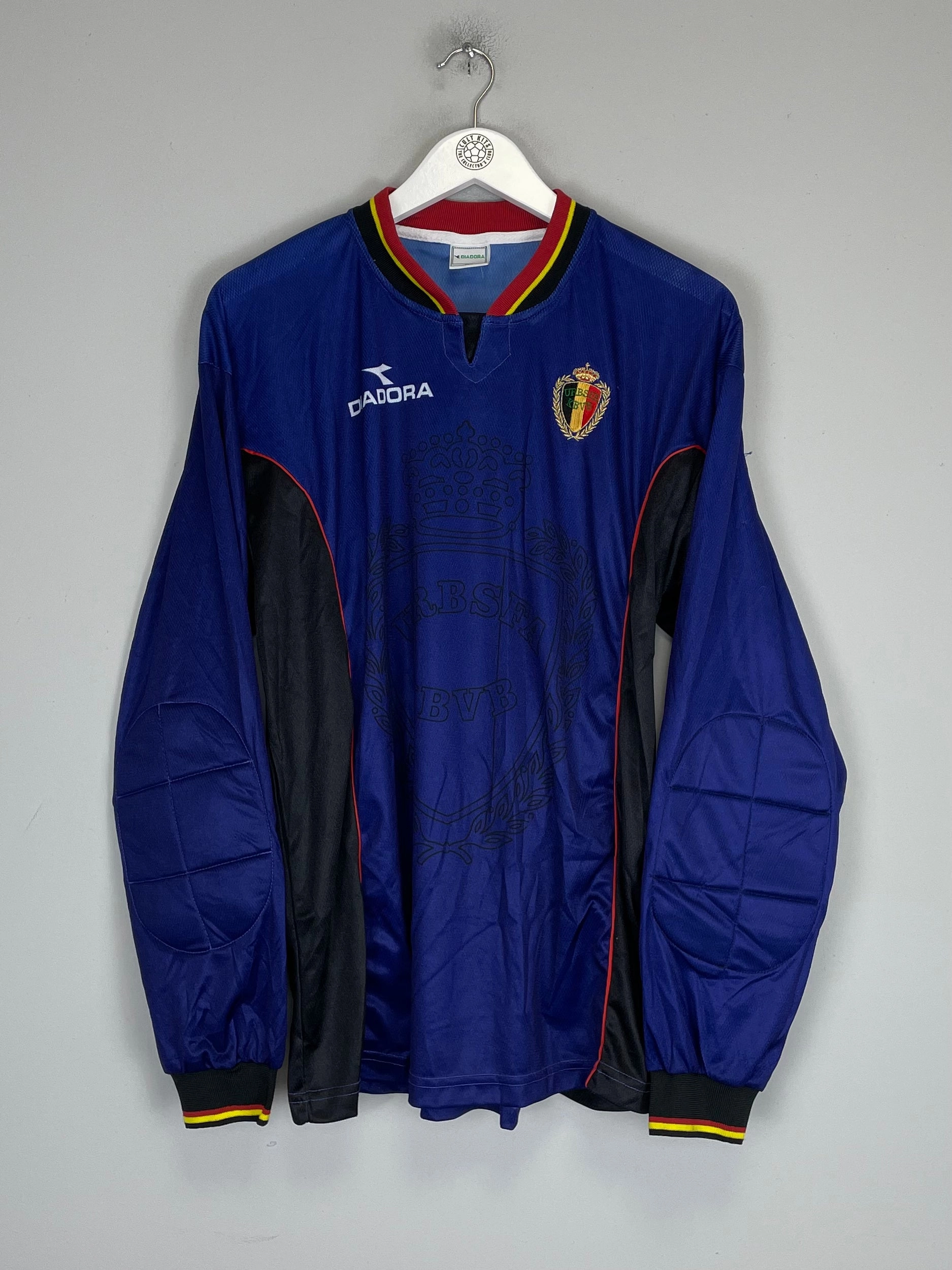 Air Mesh 1998/99 BELGIUM GK SHIRT (M) DIADORA