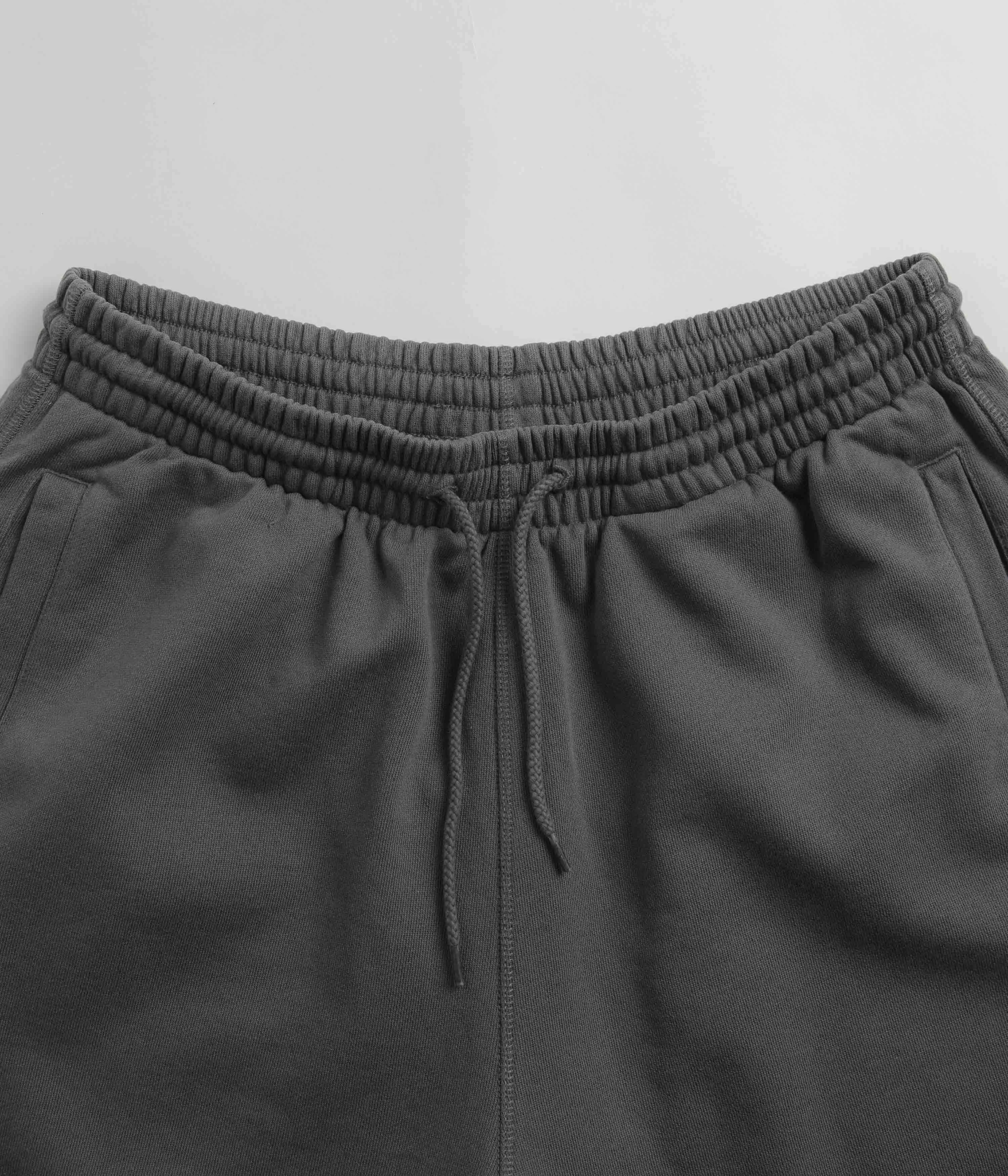 Polar Frank Sweat Shorts - Graphite DoubleLayeredKnees school wear