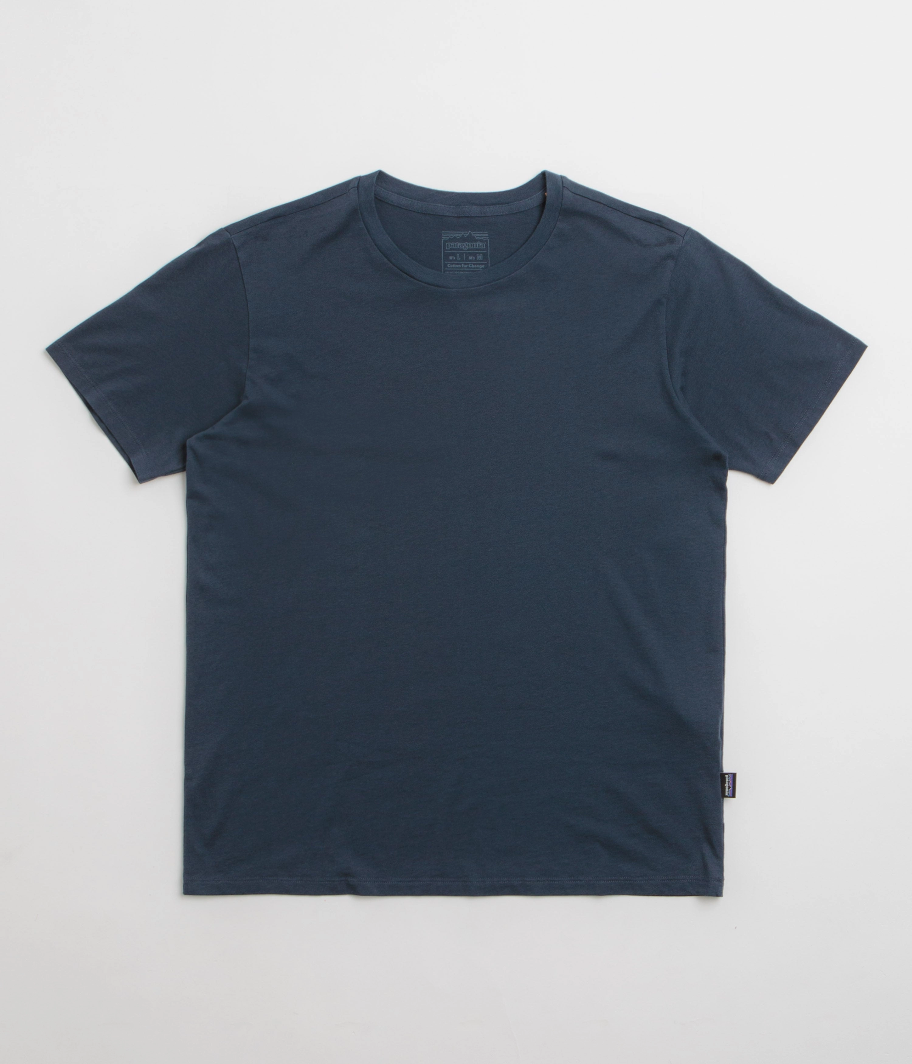 Oversized Silhouette Timeless Fashion Patagonia Daily T-Shirt - New Navy