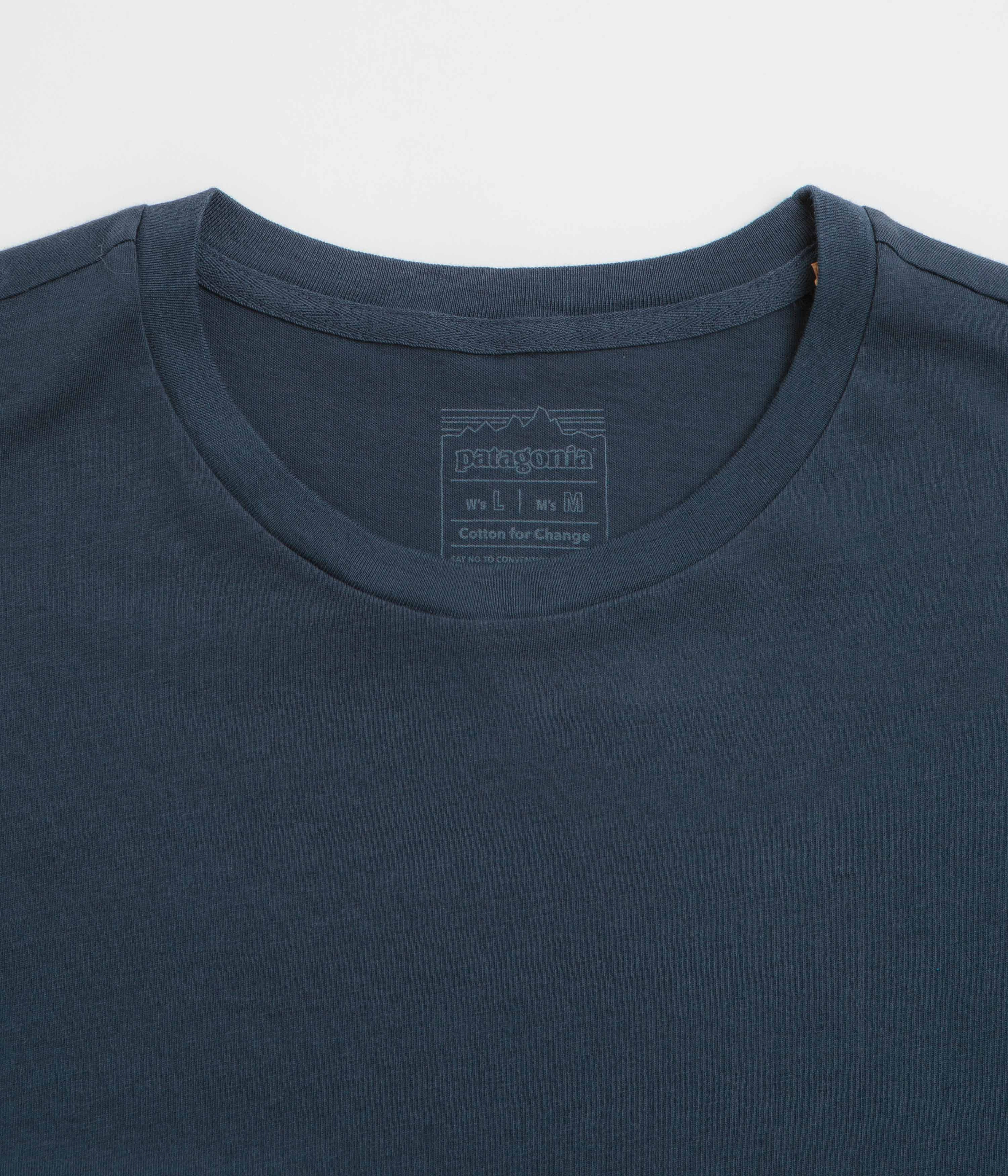 Urban Casual Essential Wear Patagonia Daily T-Shirt - New Navy