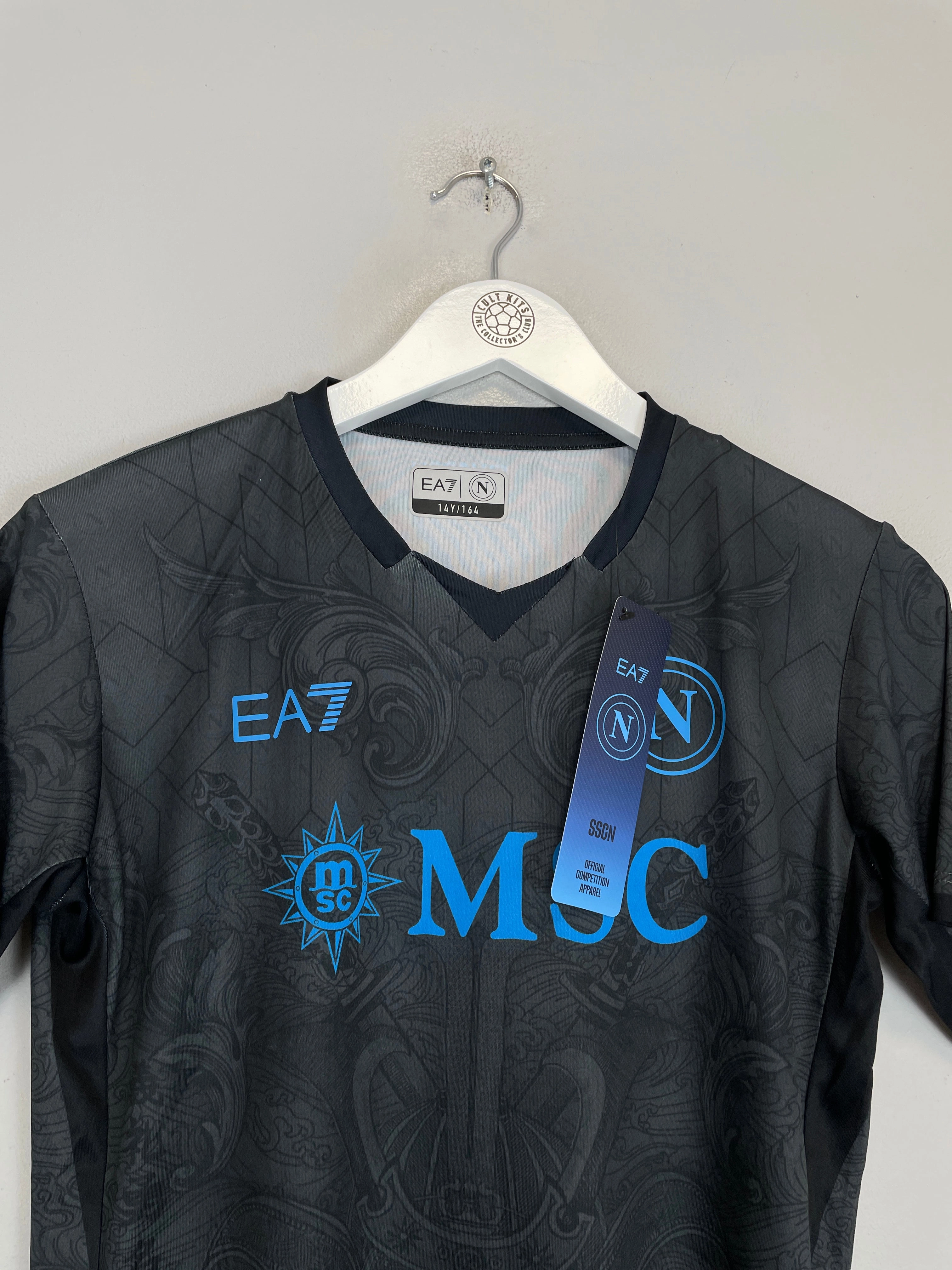 2024/25 Napoli *BNWT* Authentic Third Shirt (Kids - Multiple Sizes) EA7 Dynamic Feel Versatile Apparel