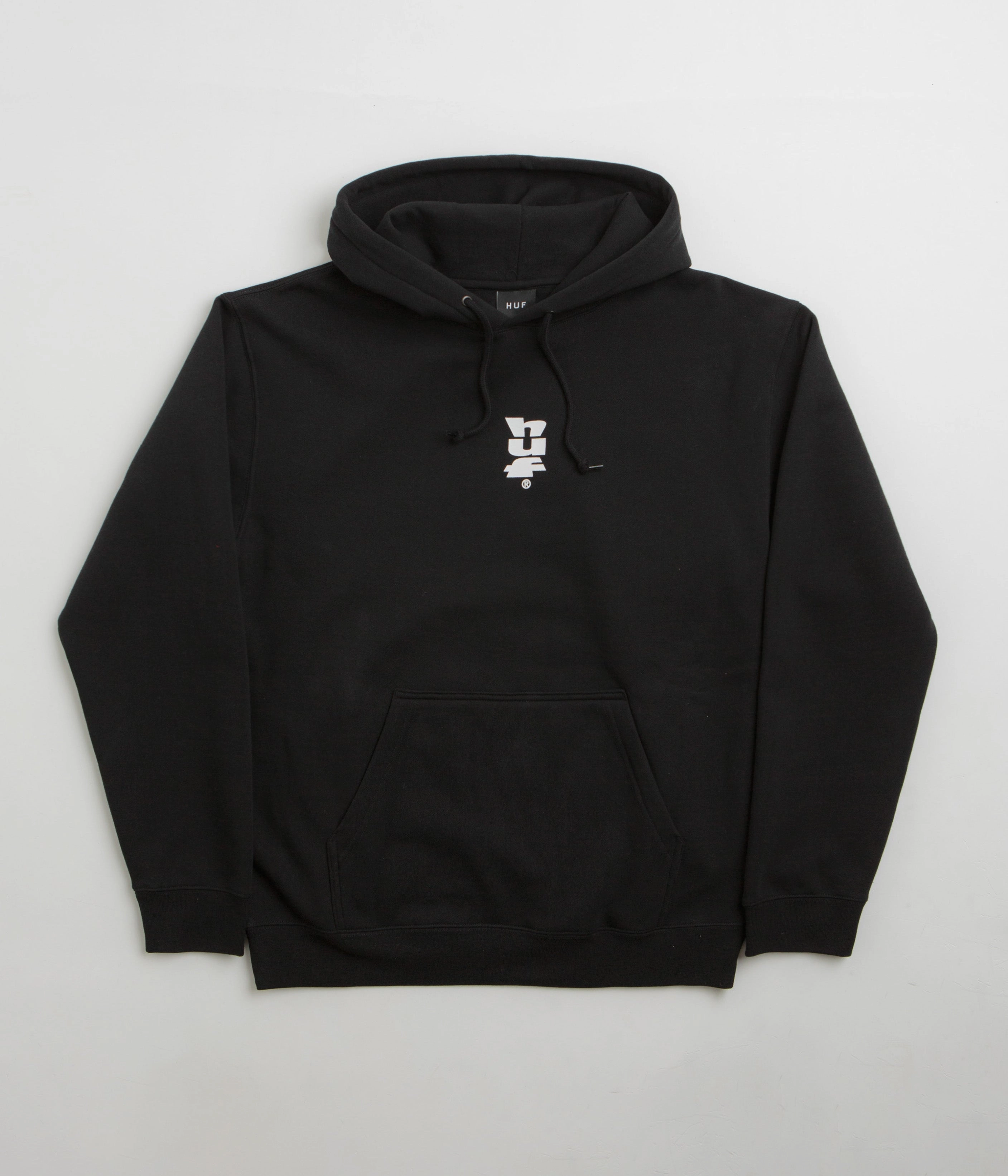 HUF Set Megablast Hoodie - Black Stretch Knit Technology