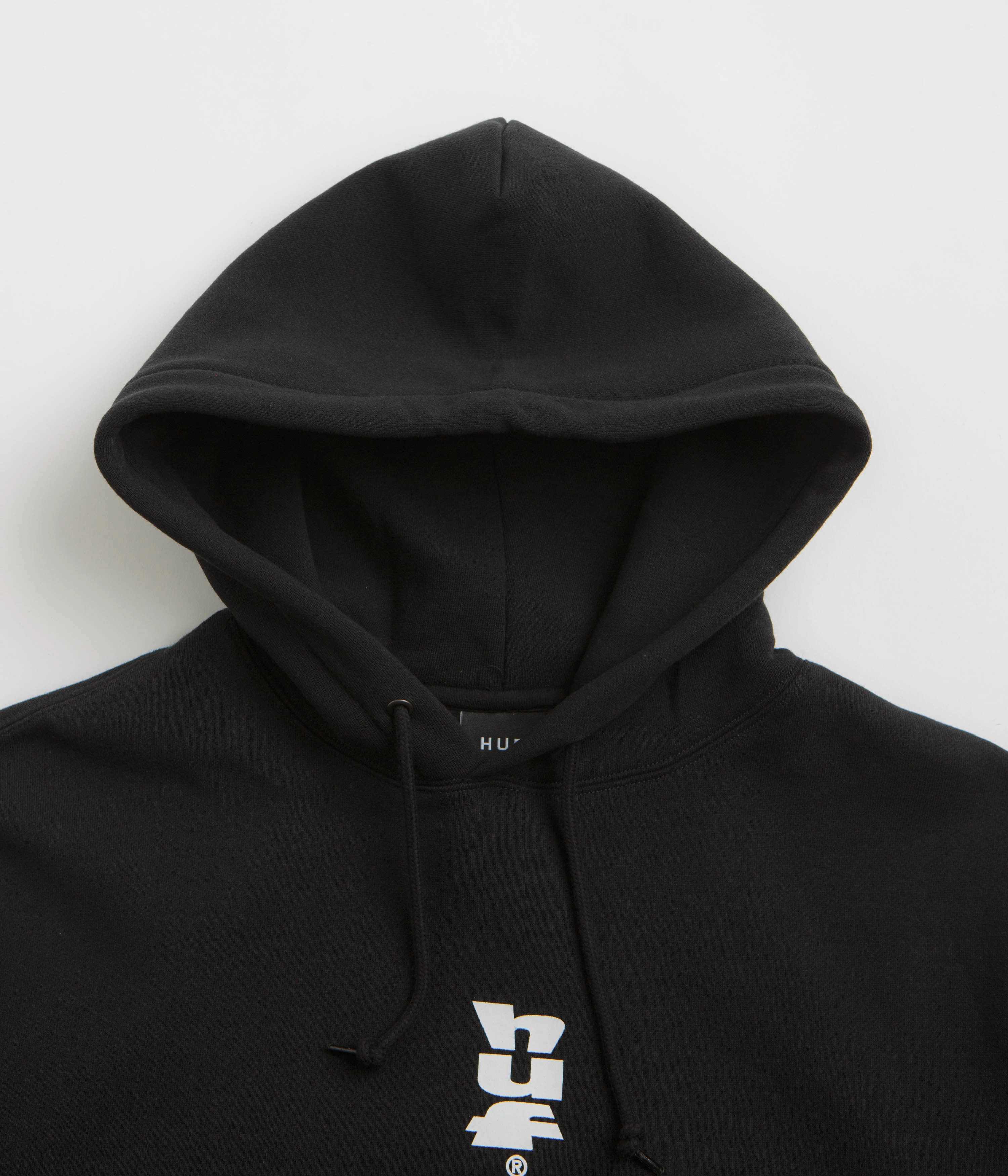 HUF Set Megablast Hoodie - Black Double Layered Hood
