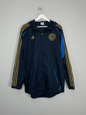 Quick Drying Textile Reinforced Knee Panels 2011/12 PHILADELPHIA UNION TRAINING JACKET (L) ADIDAS