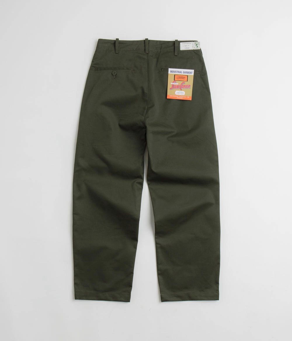 Universal Overall Type.04 Wide Pants - Khaki Eco Friendly Dye Process