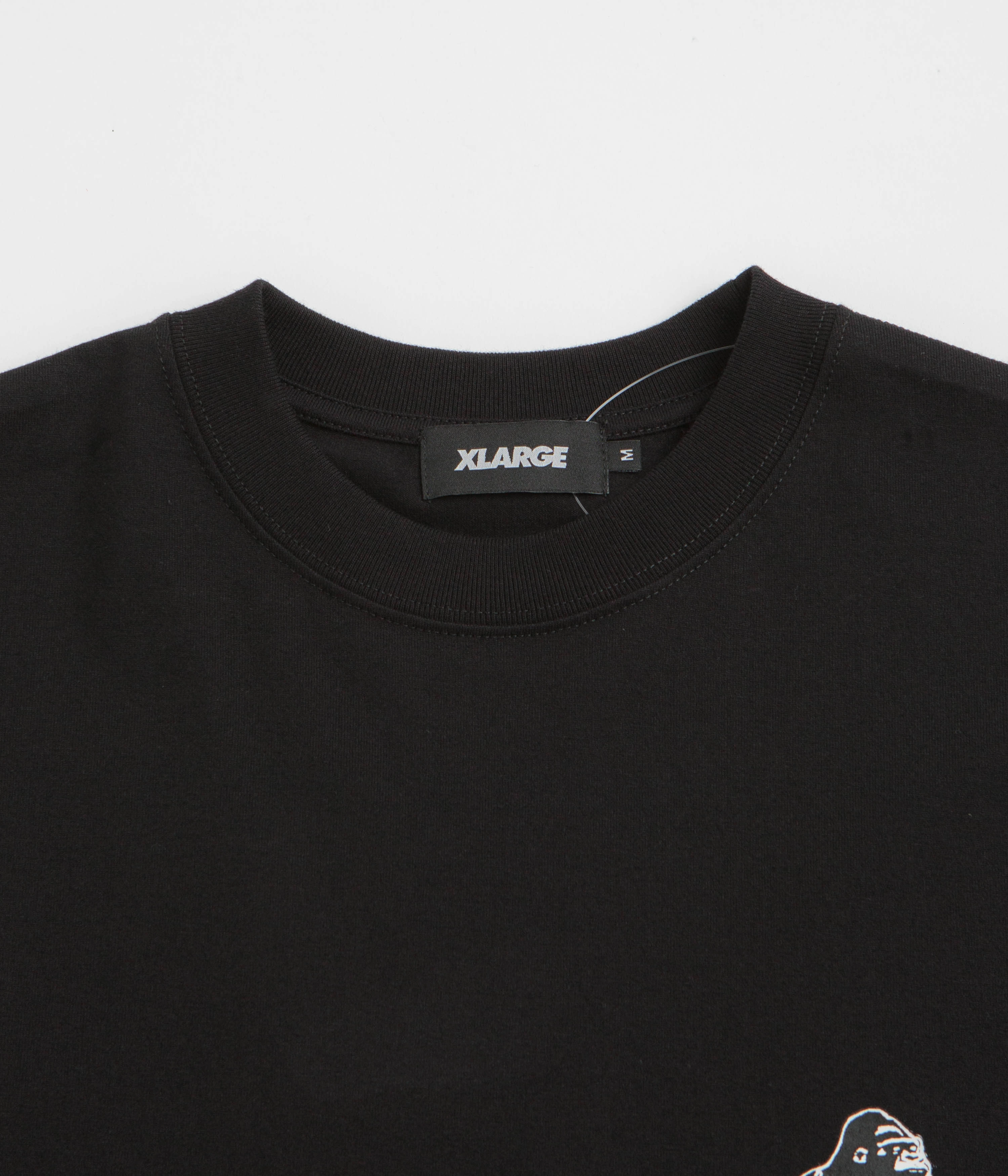 XLarge Backside OG T-Shirt - Black Relaxed Smart Soft Design