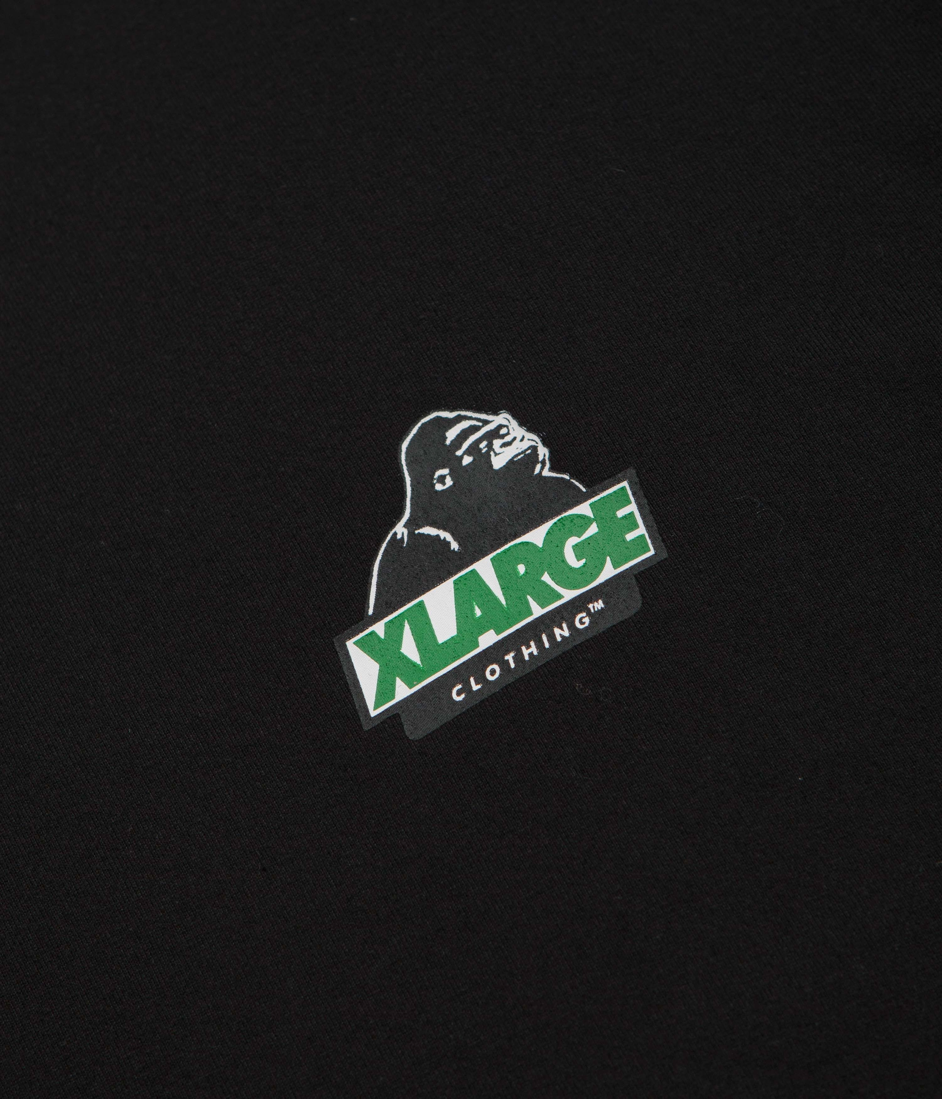 Stretchable XLarge Backside OG T-Shirt - Black