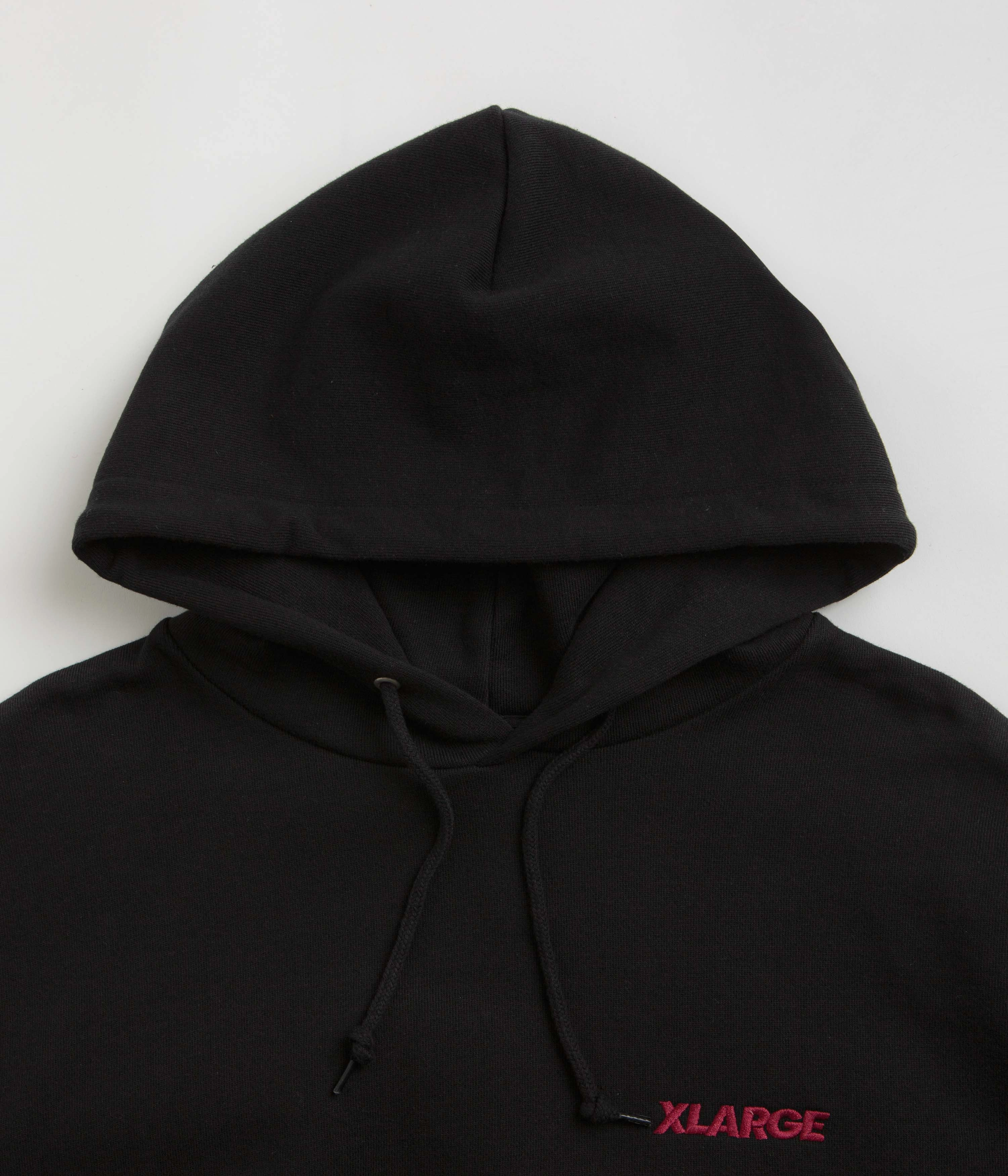 Fitness wear XLarge Chenille Slanted OG Hoodie - Black