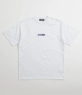 Cozy Layer Classic Vibes XLarge Embroidered Standard Logo T-Shirt - White