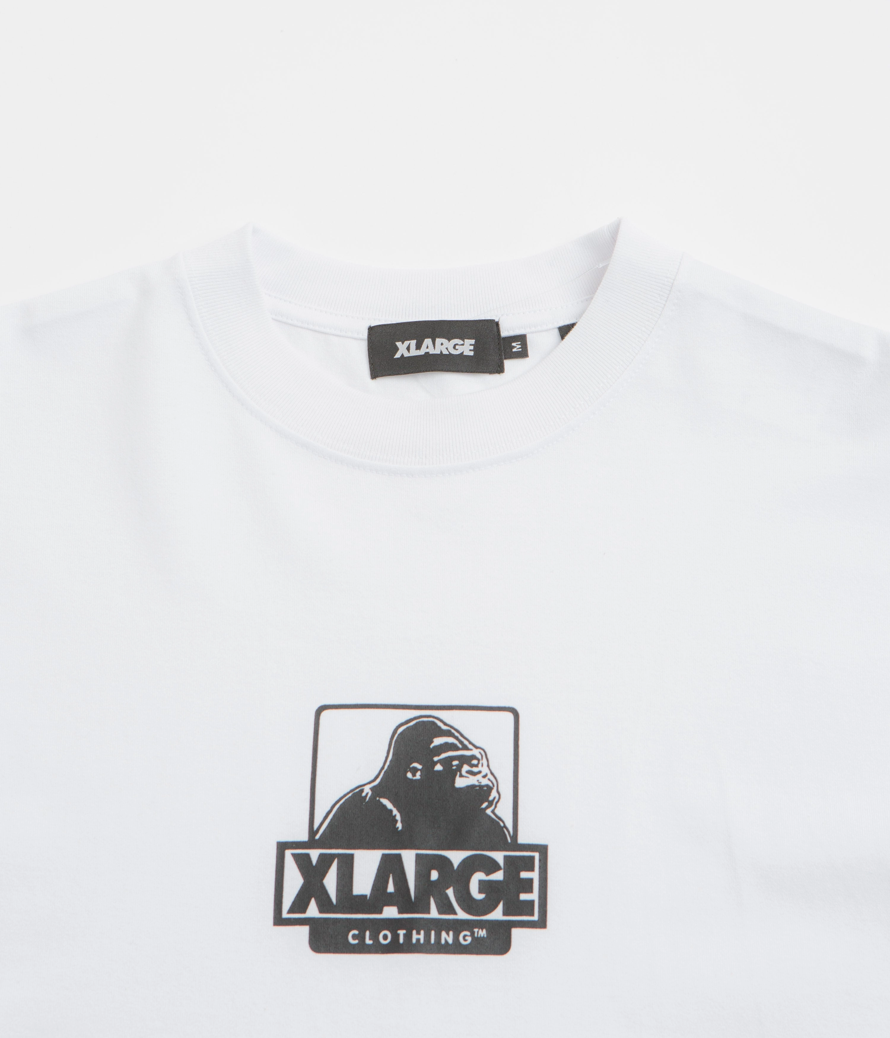 XLarge Little OG T-Shirt - White Minimal Comfort Style ThermoregulatingFabric