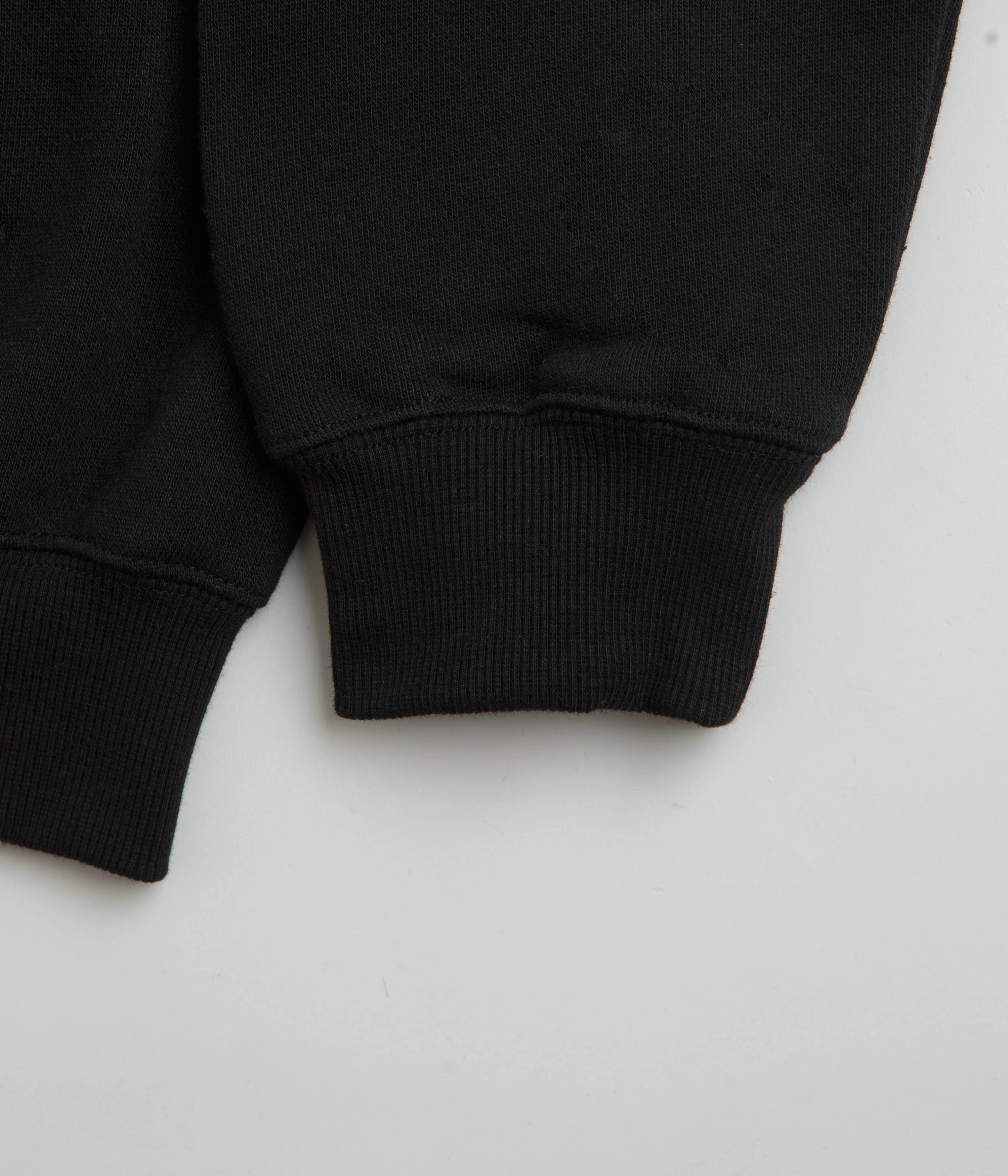 Signature Piece XLarge Slanted OG Zip Hoodie - Black