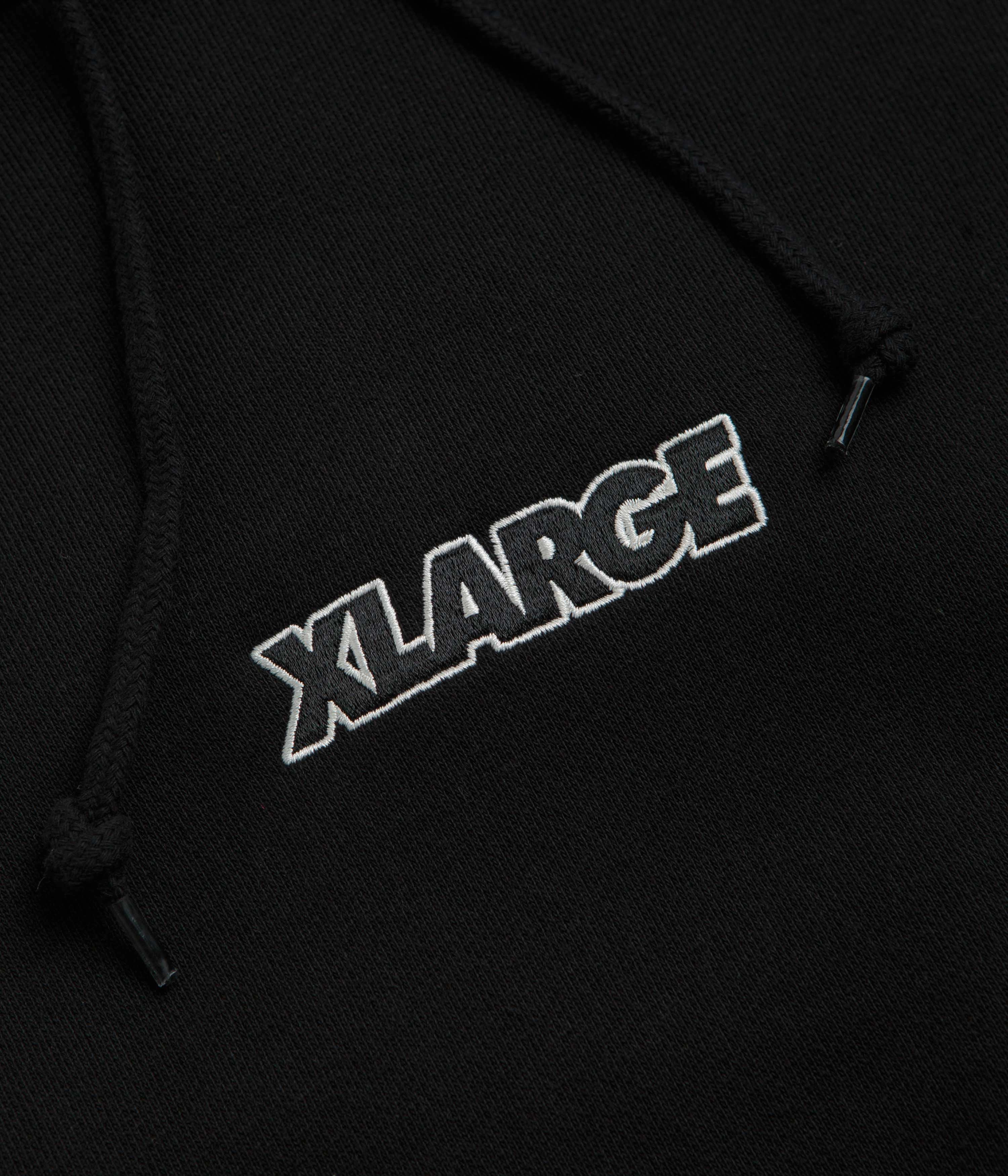 library outfit Flexible Fabric XLarge Standard Logo Hoodie - Black