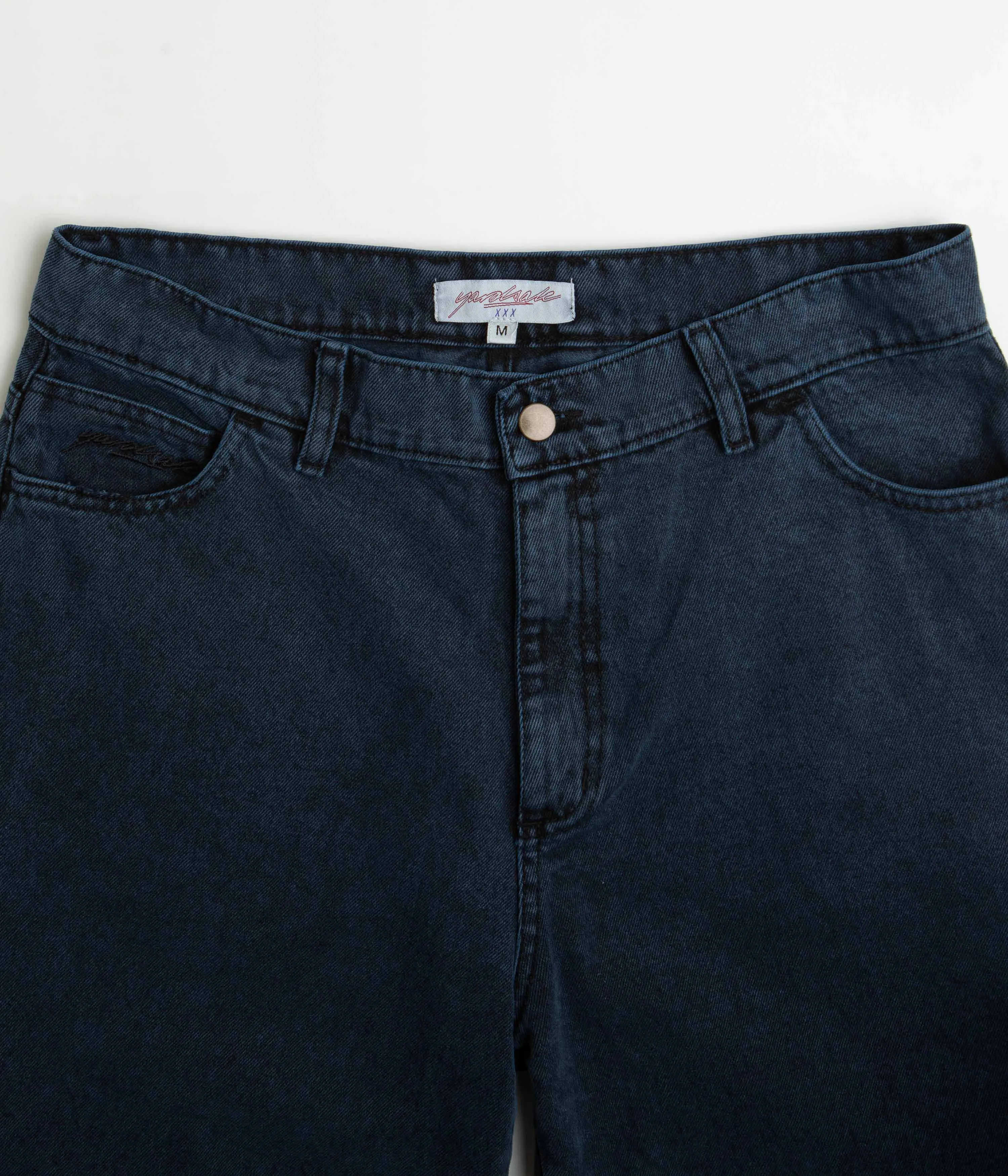 Artisanal Abrasion Dispersing Weave Yardsale Phantasy Shorts - Overdyed Blue