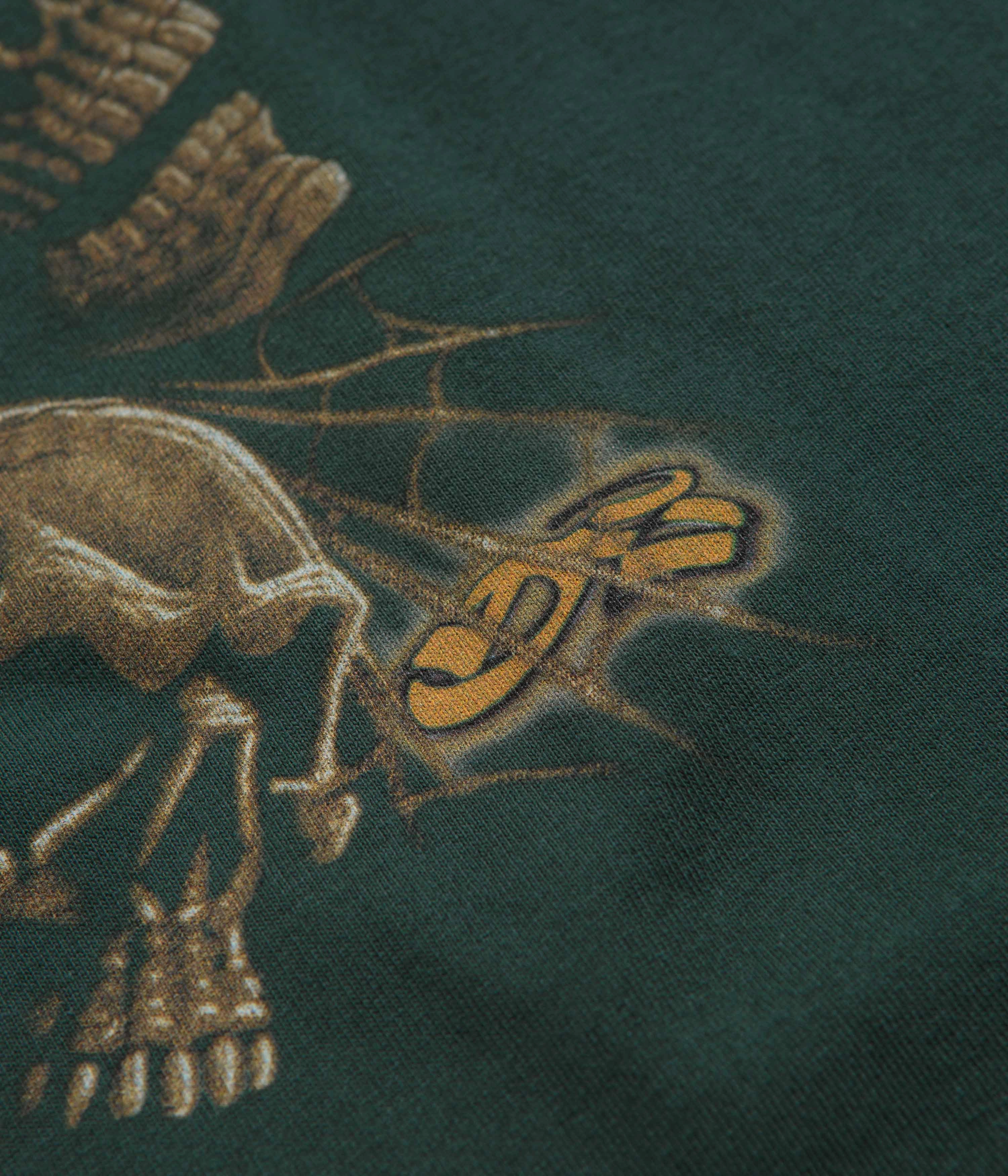 Versatile Option Yardsale Crypt T-Shirt - Dark Green