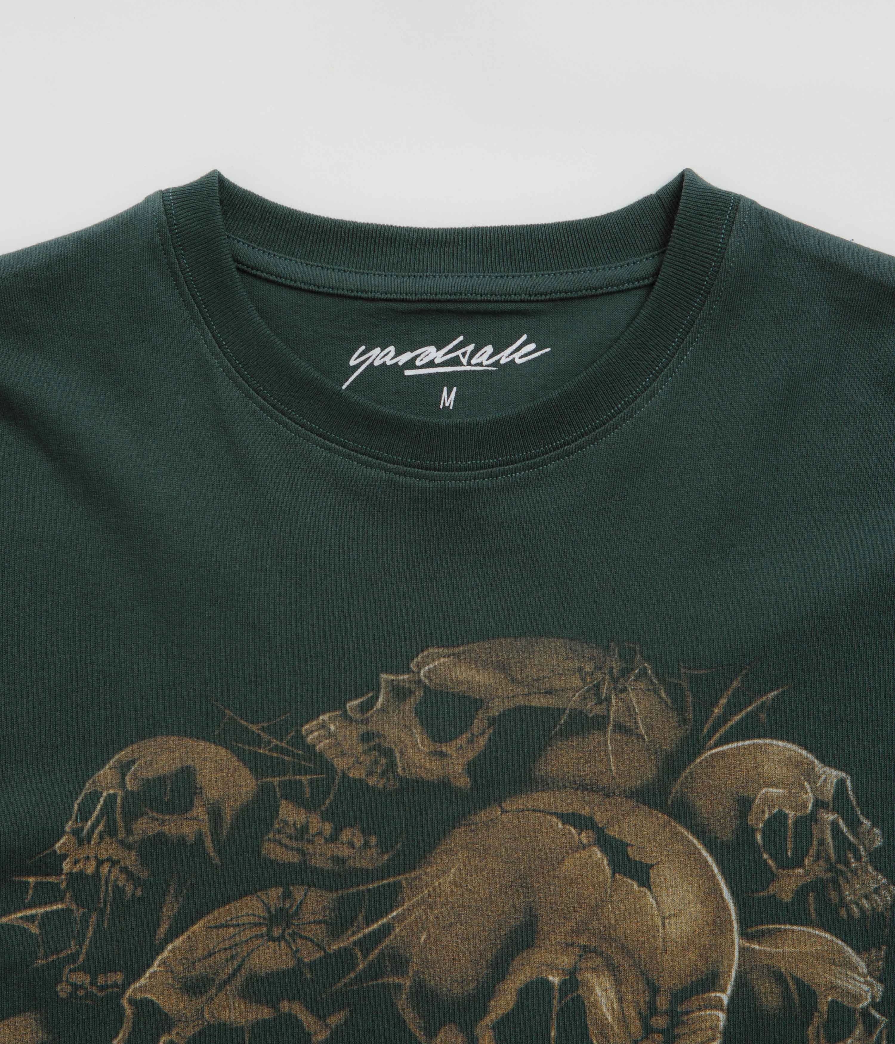 Yardsale Crypt T-Shirt - Dark Green Beach relaxation