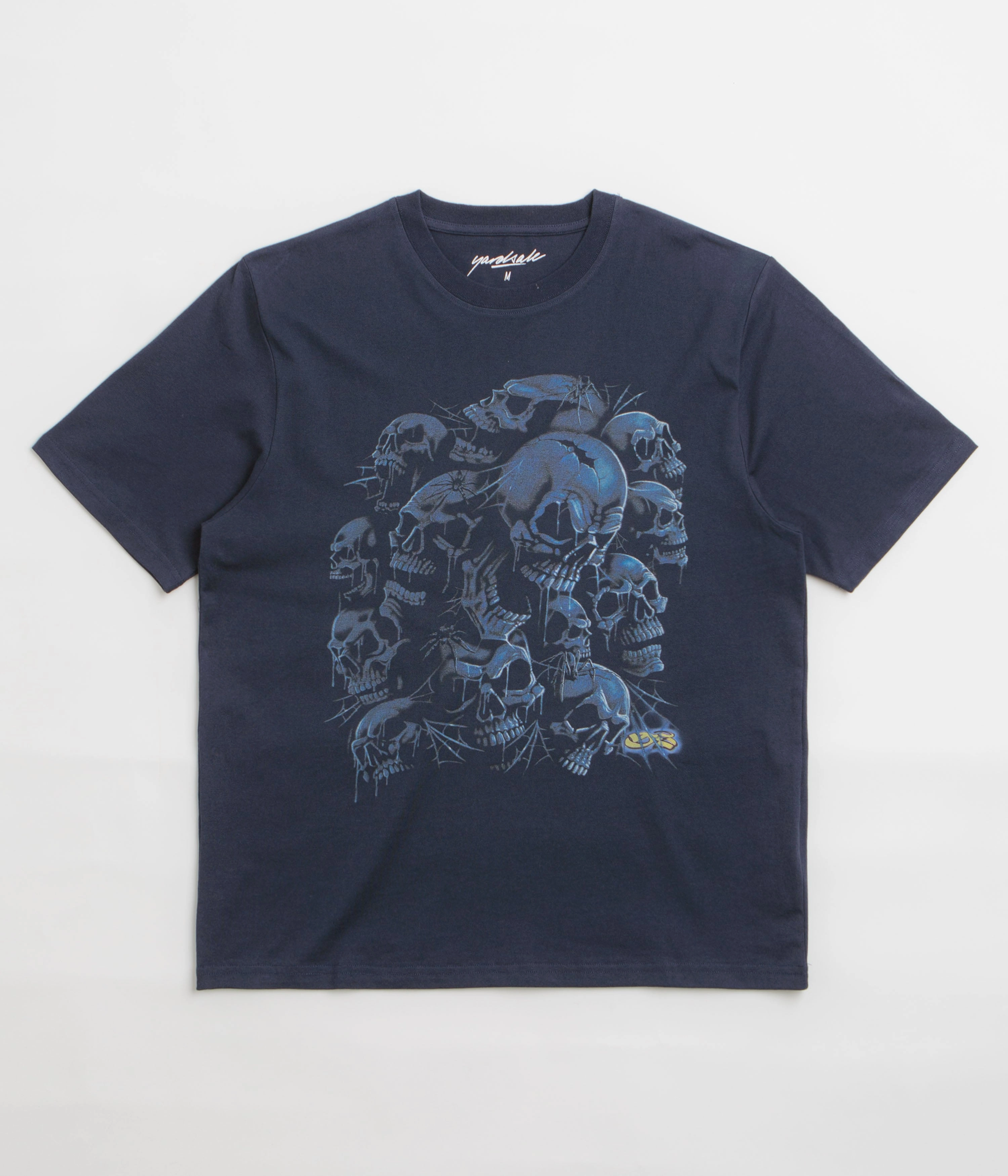 Unisex Non-toxic Yardsale Crypt T-Shirt - Navy
