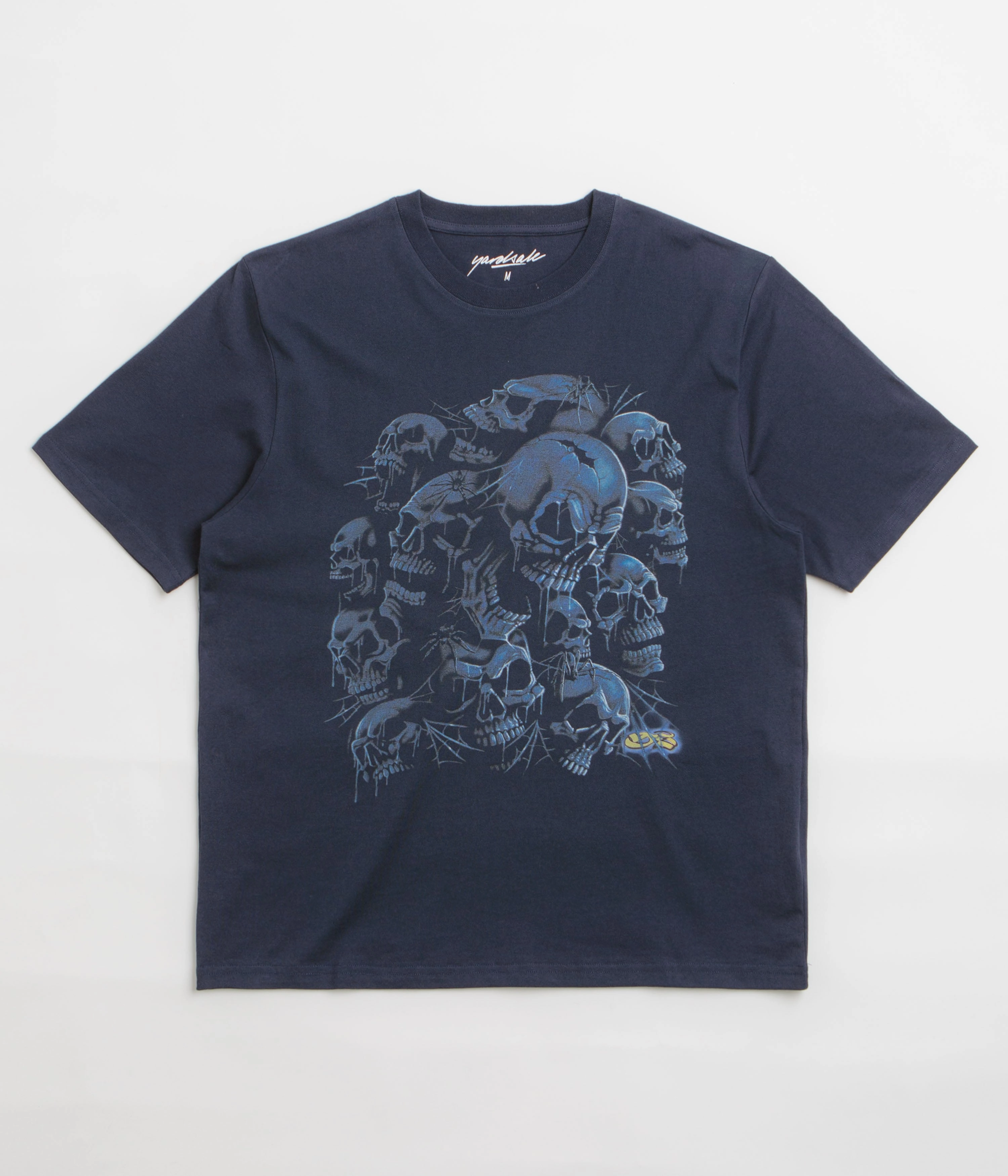 Streetwear Style Yardsale Crypt T-Shirt - Navy