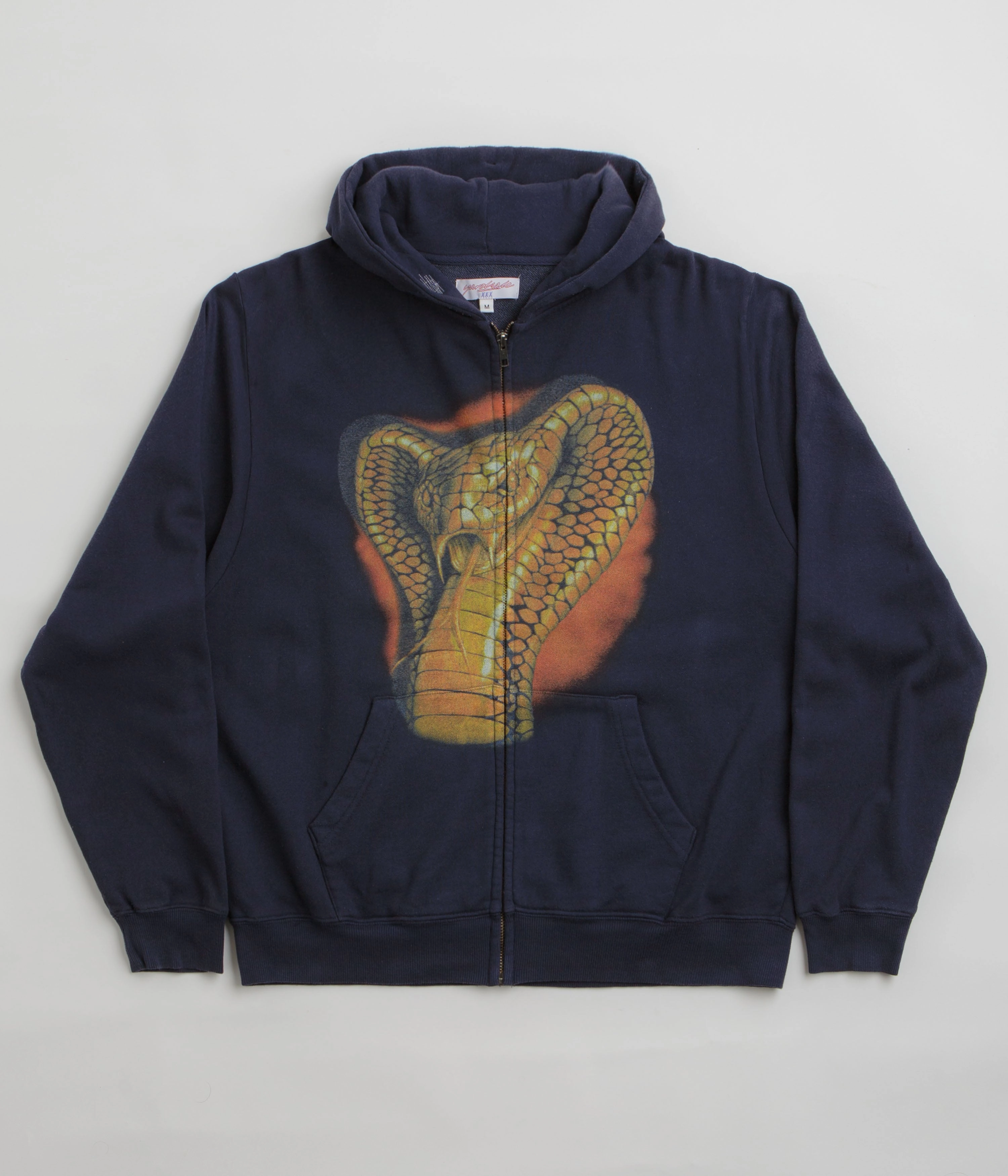 Street Day university look Yardsale Kobra Hoodie - Navy