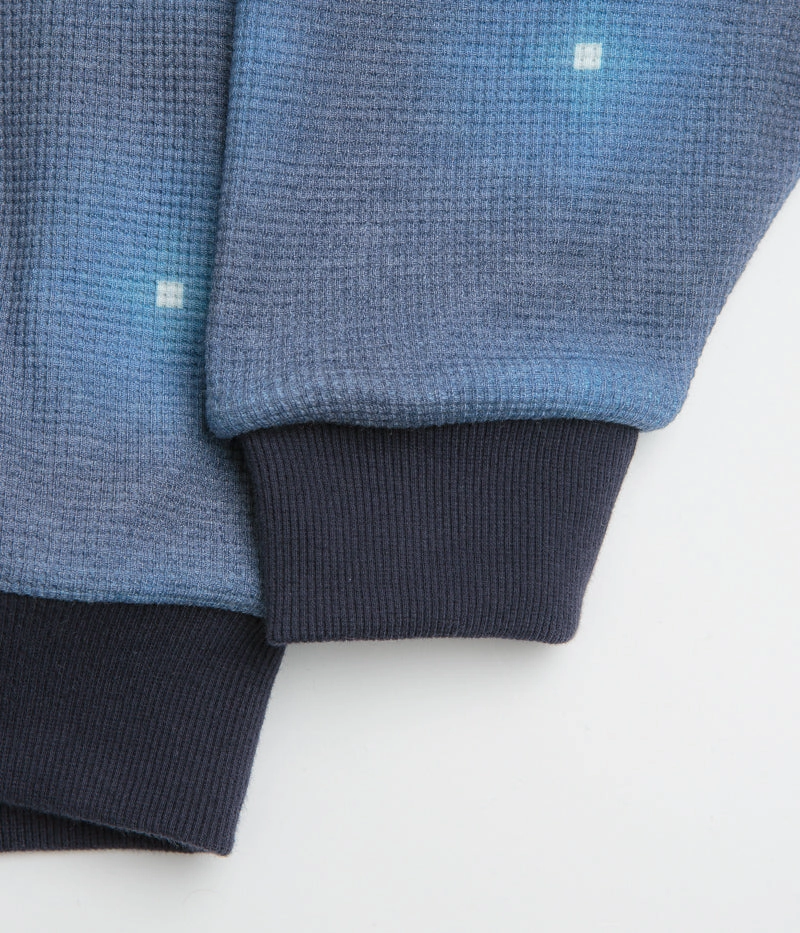 Athlete Favorite Yardsale Reversible Thermal Hoodie - Navy / Navy