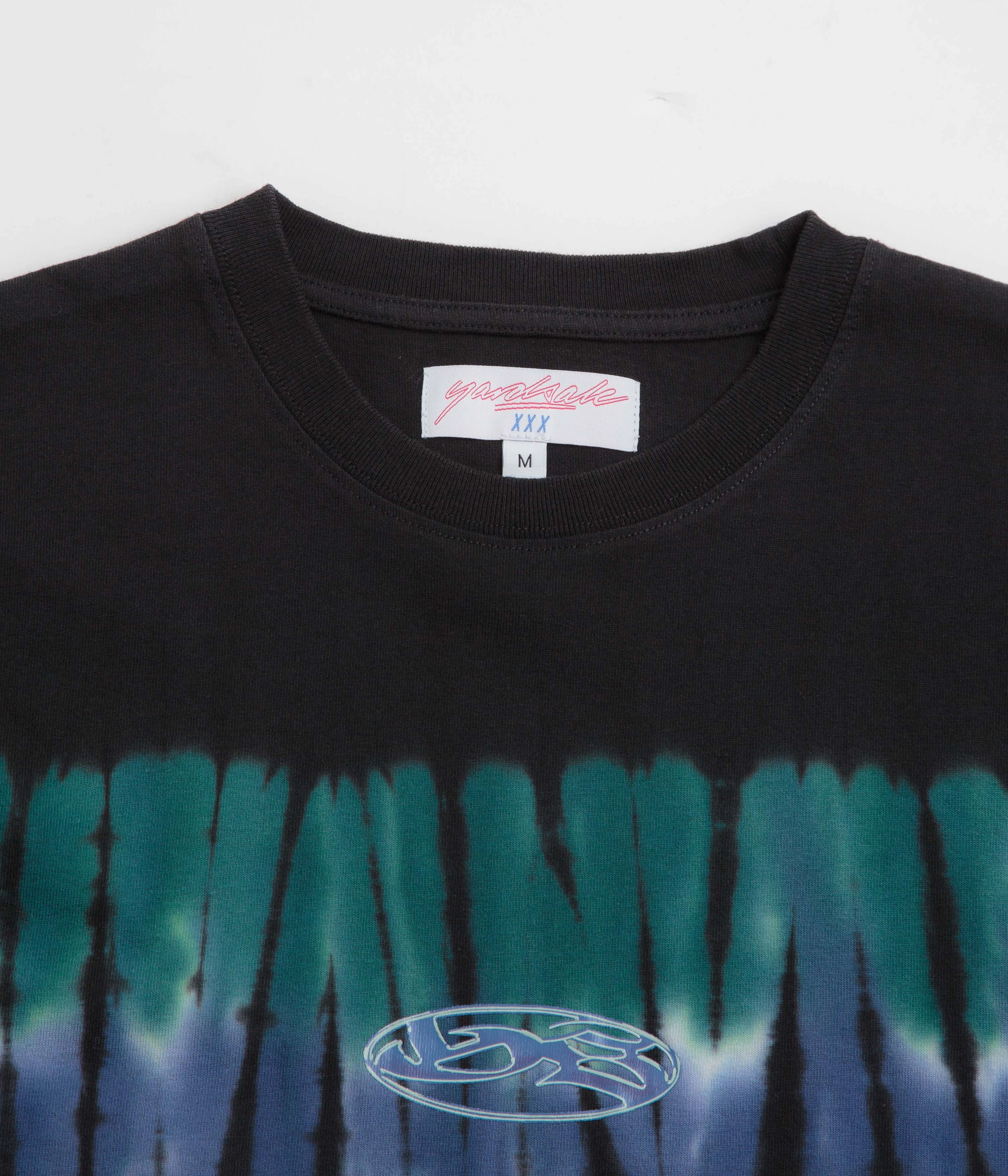 Yardsale Tie Dye T-Shirt - Black Loose fitting comfort
