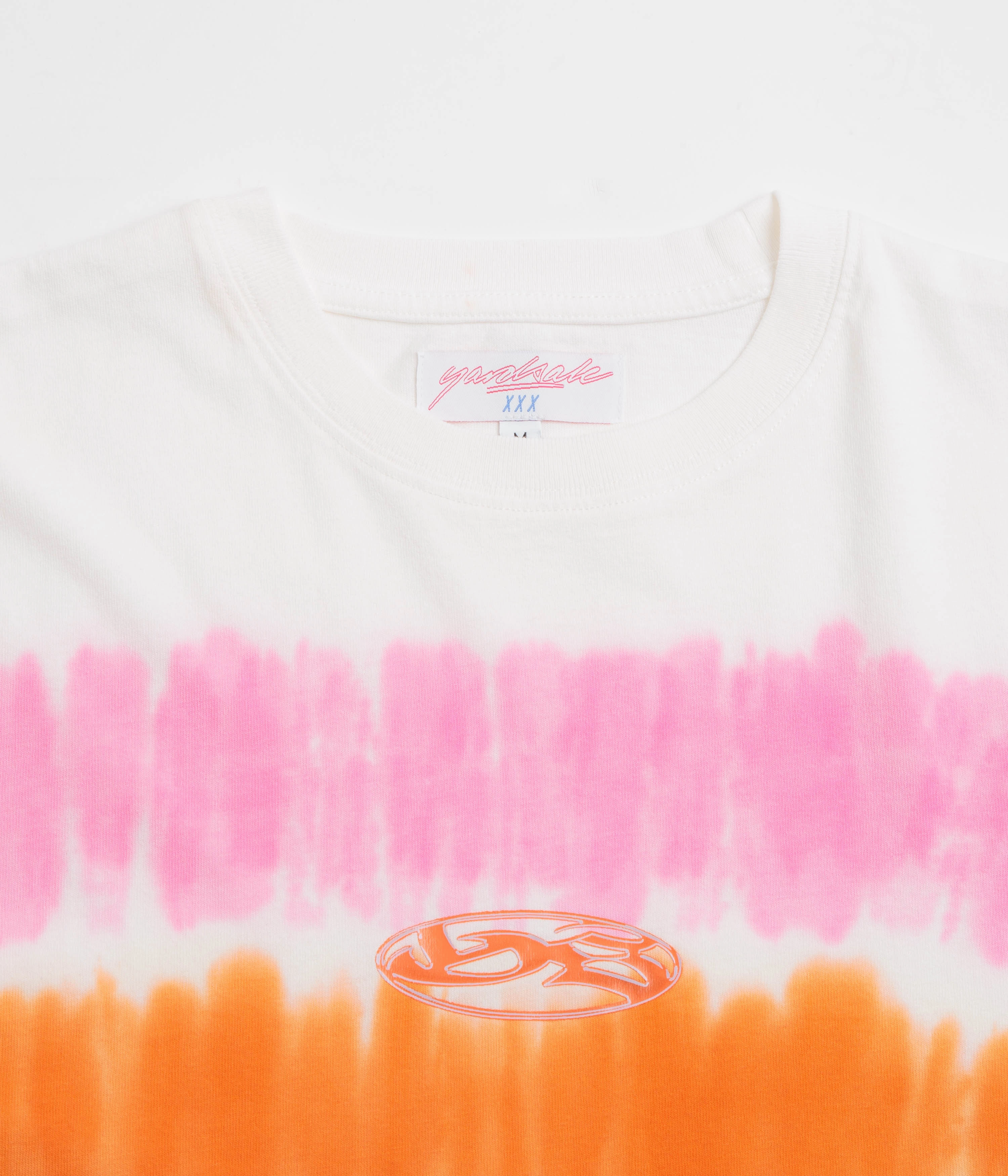 Street Trendy Comfortable Casual Yardsale Tie Dye T-Shirt - White