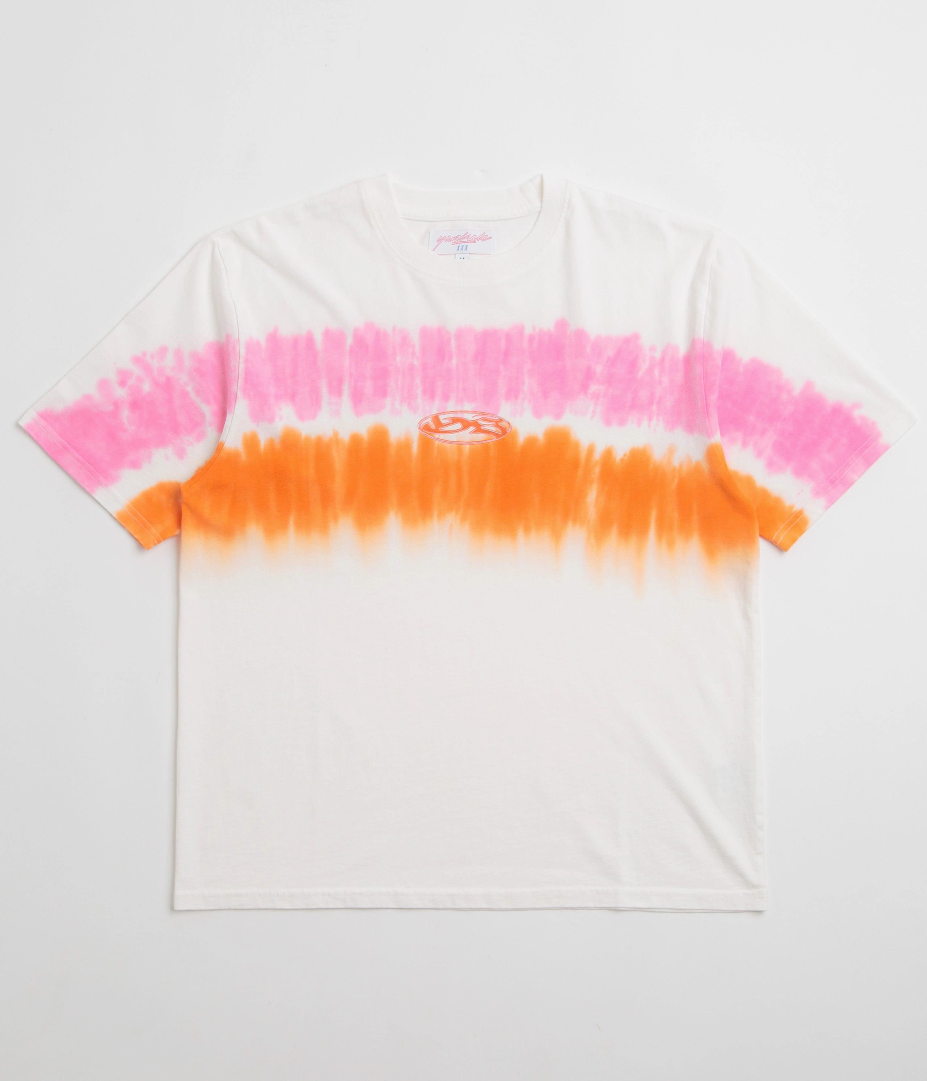 Yardsale Tie Dye T-Shirt - White BioBased Fibers Soft Layer