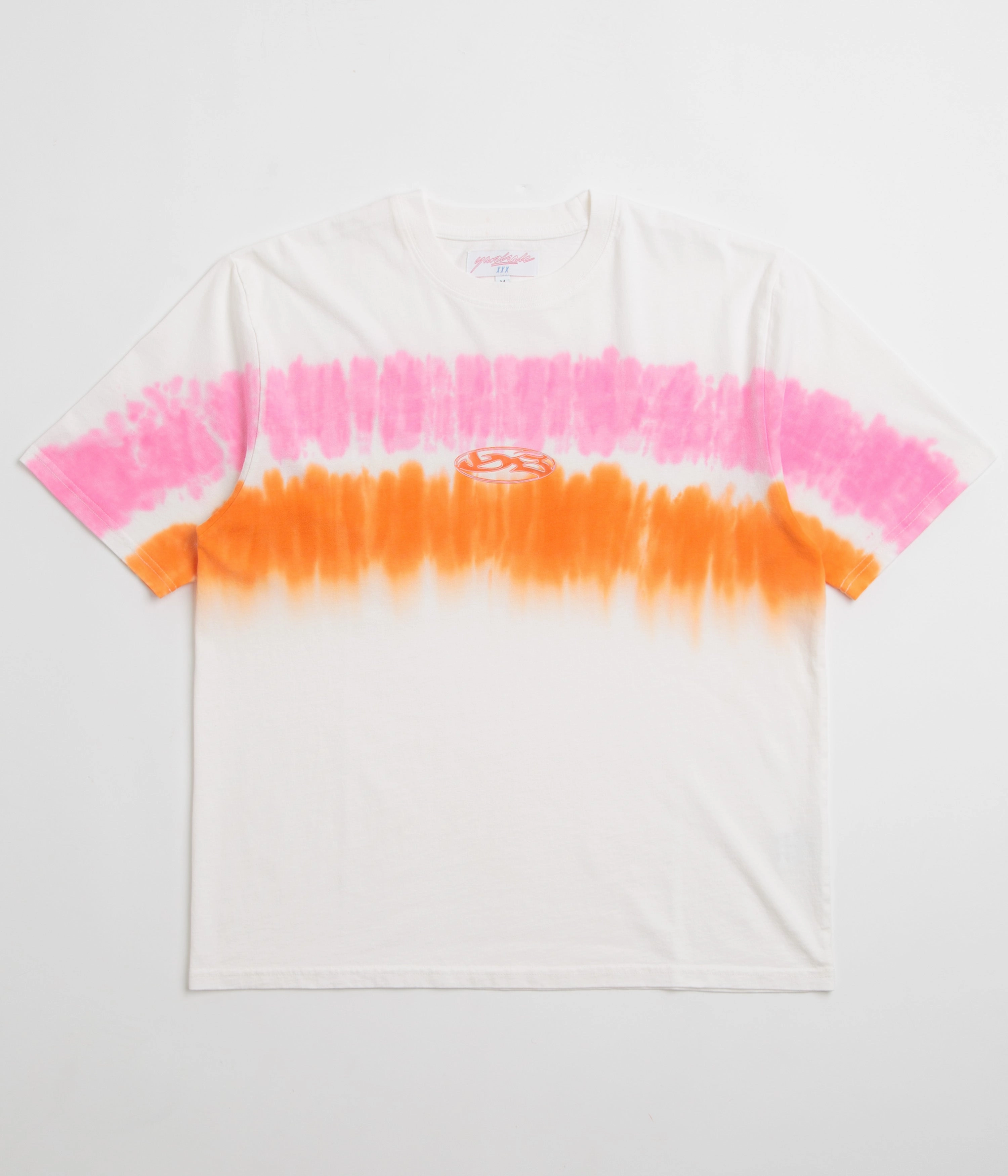 Yardsale Tie Dye T-Shirt - White Urban Trend Comfort Fit