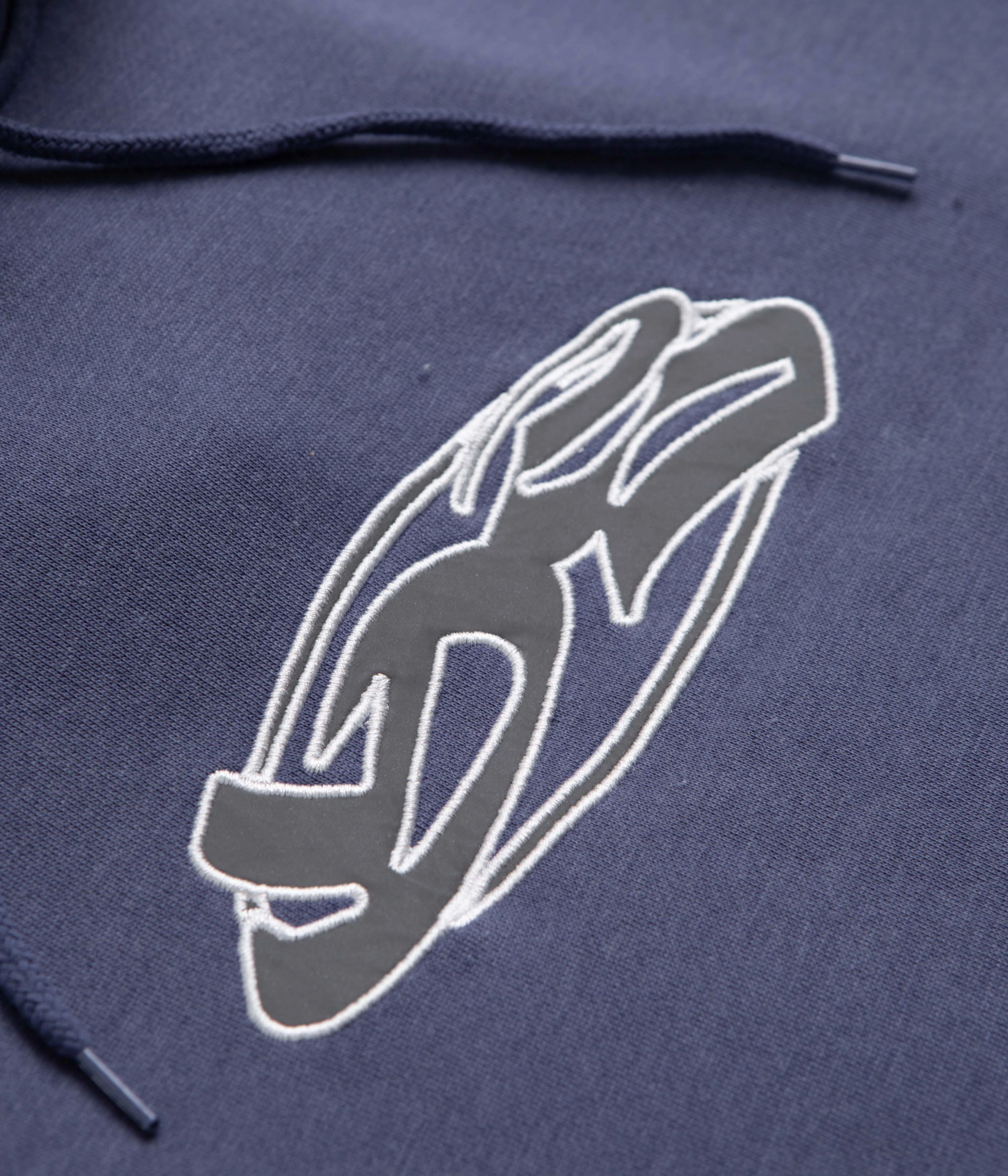 Coastal Style Warm Street Yardsale YS 3M Hoodie - Washed Blue