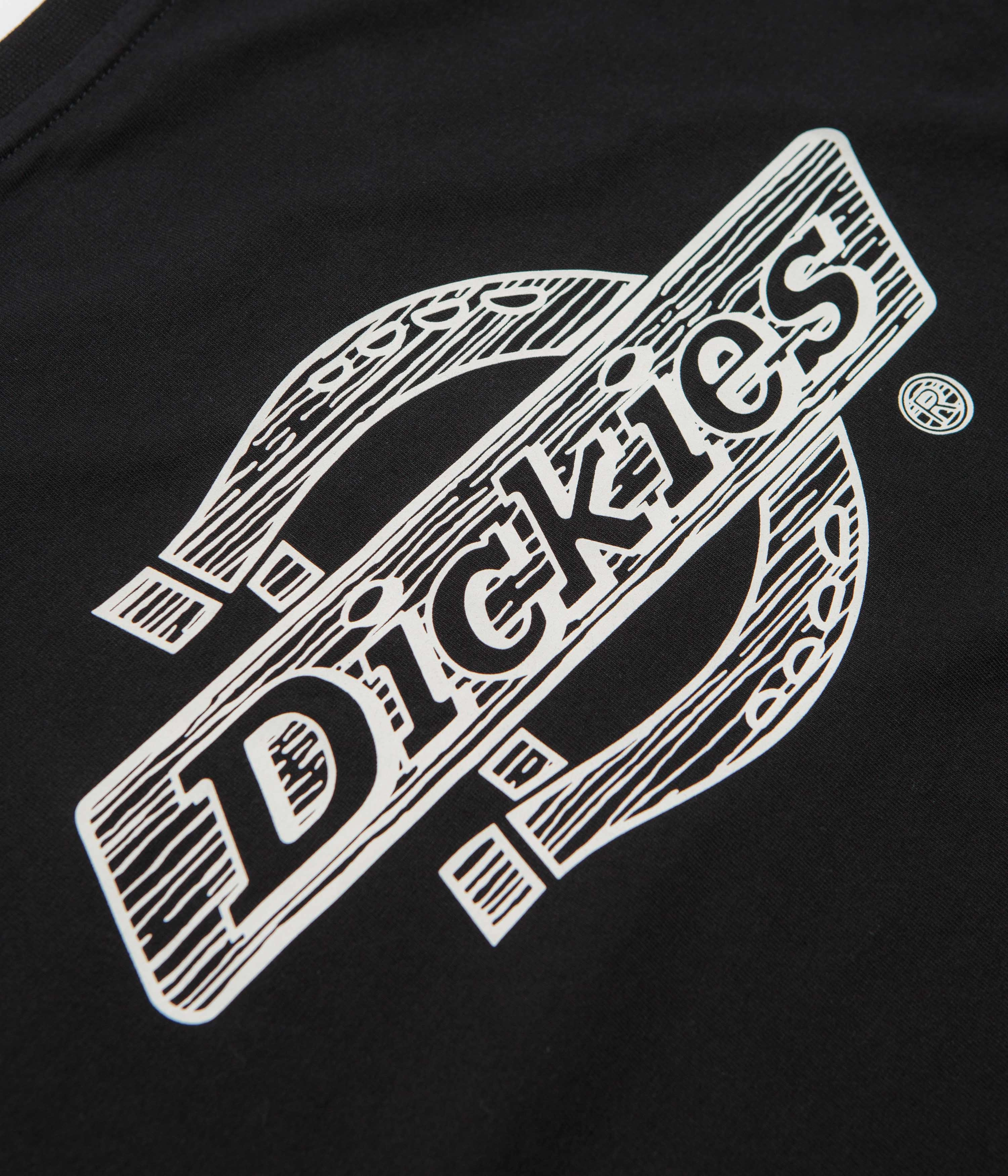 Dickies Wood Logo T-Shirt - Black Hiking durability