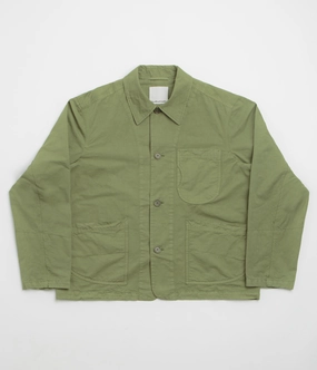 Stylish Insulation University YMC Construction Jacket - Green