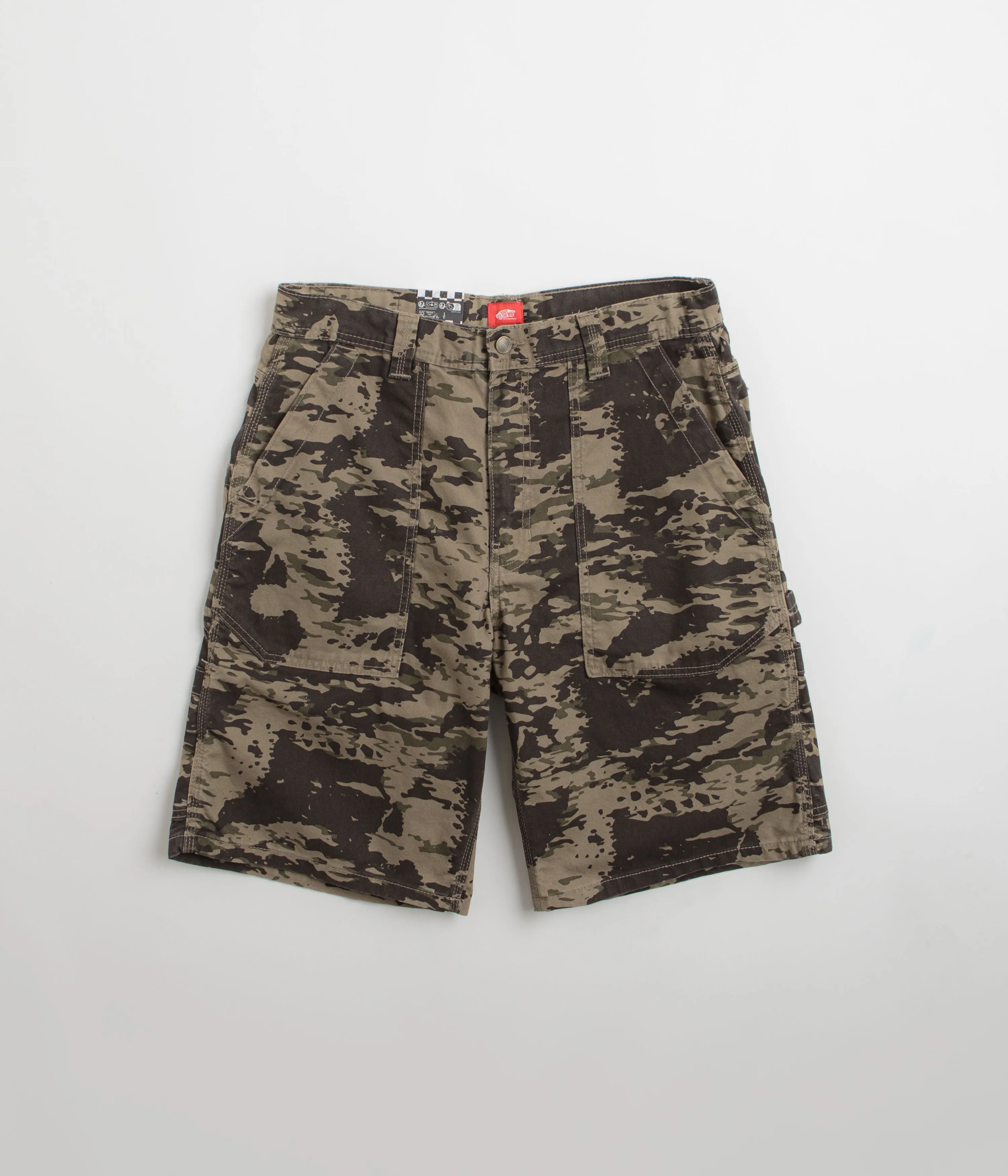 finance industry Clean Aesthetic Vans Skate Utility Loose Shorts - Walnut