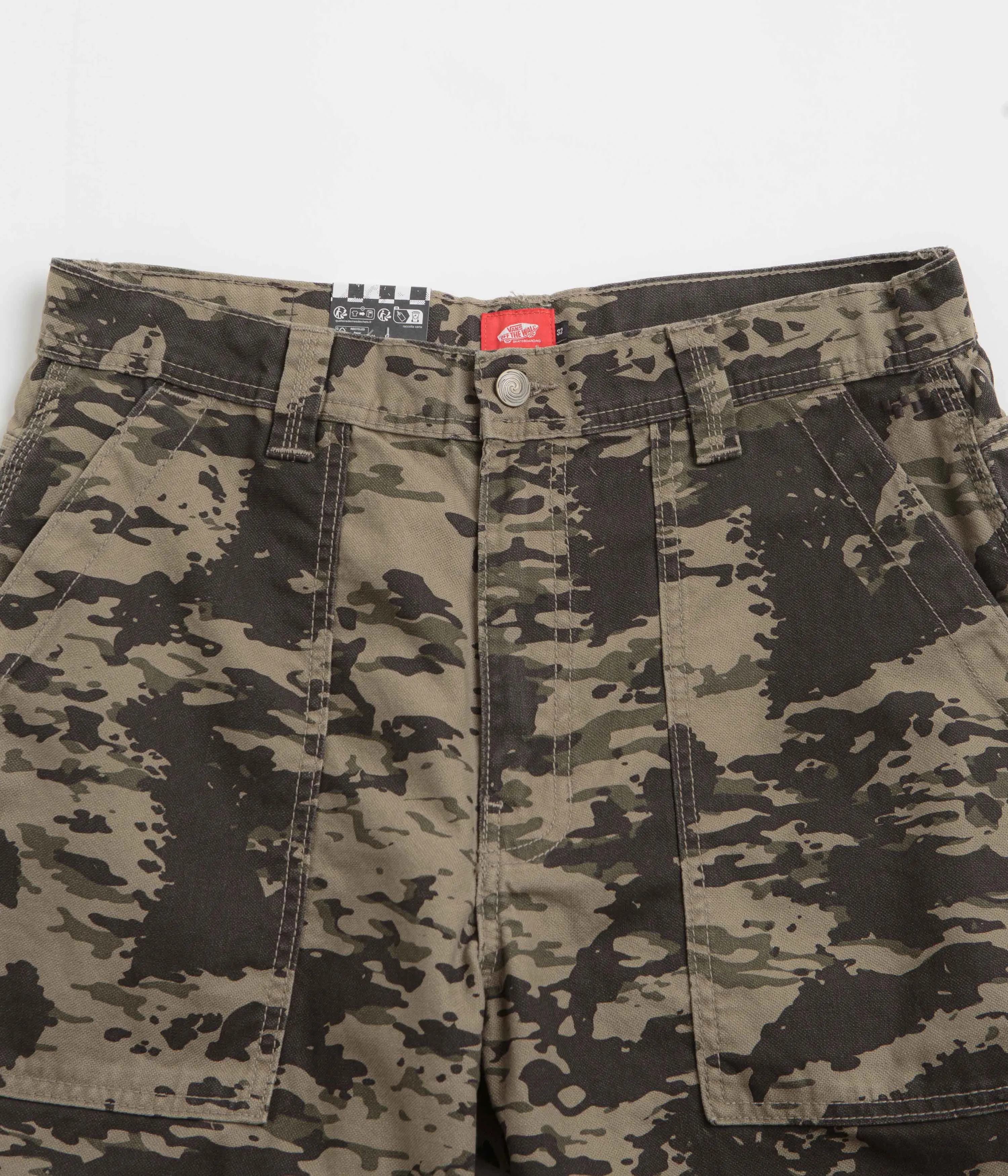 Vans Skate Utility Loose Shorts - Walnut Reinforced Hemlines