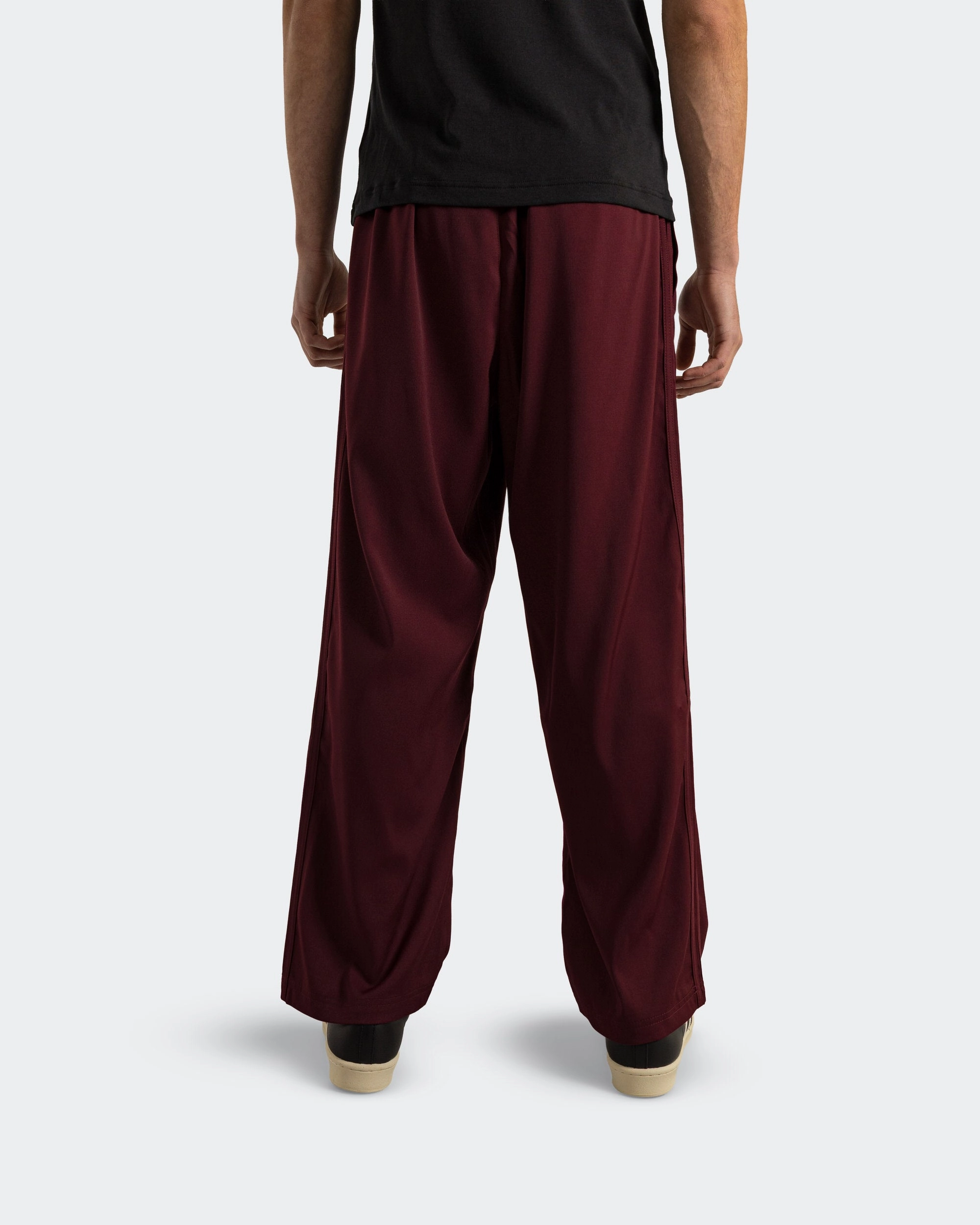 Functional Waist Baggy Track Pant - Better Scarlet
