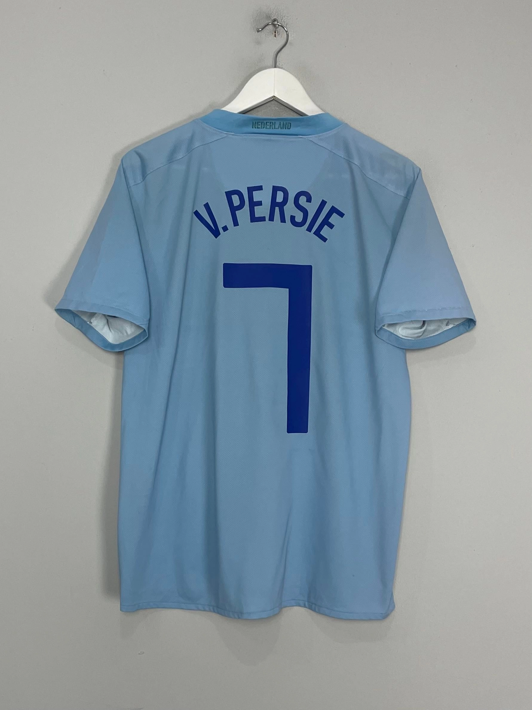 Active Edge Durable Recycled Blend 2008/09 NETHERLANDS V.PERSIE #7 AWAY SHIRT (M) NIKE