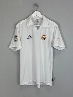 2001/02 REAL MADRID *CENTENARY* HOME SHIRT (S) NIKE Tensile Strength Fabric