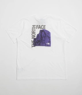 Temperature Control Fabric Seasonal Layer The North Face Half Dome Photo T-Shirt - TNF White