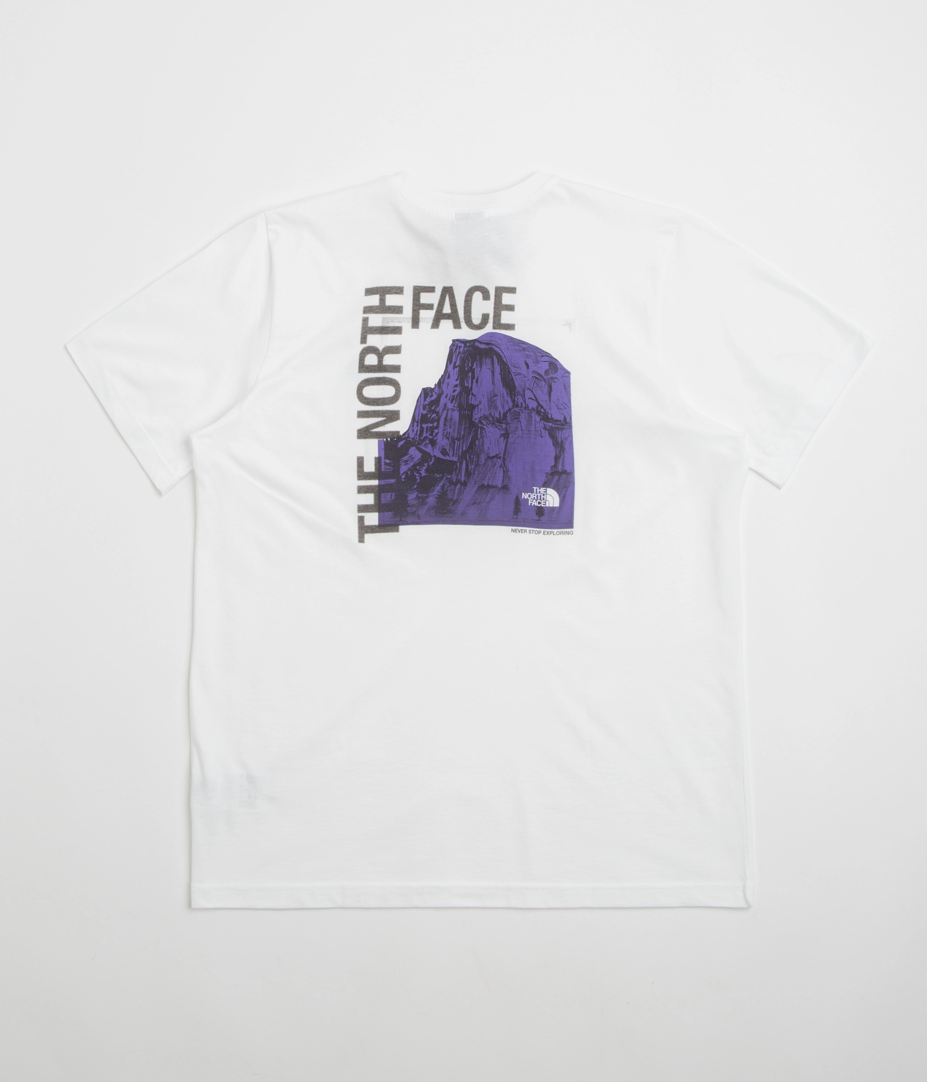 Temperature Control Fabric Seasonal Layer The North Face Half Dome Photo T-Shirt - TNF White
