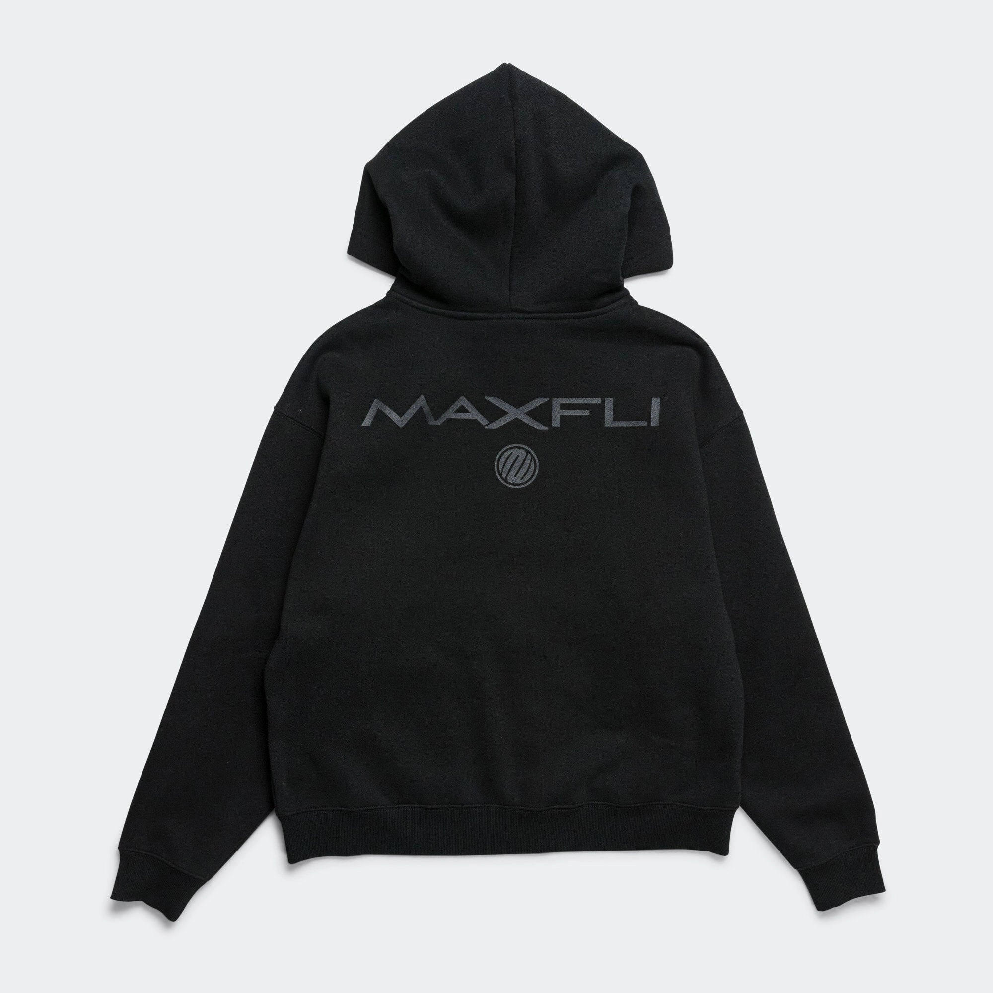 Zip Hooded Sweatshirt x Maxfli - Black product lace femininity