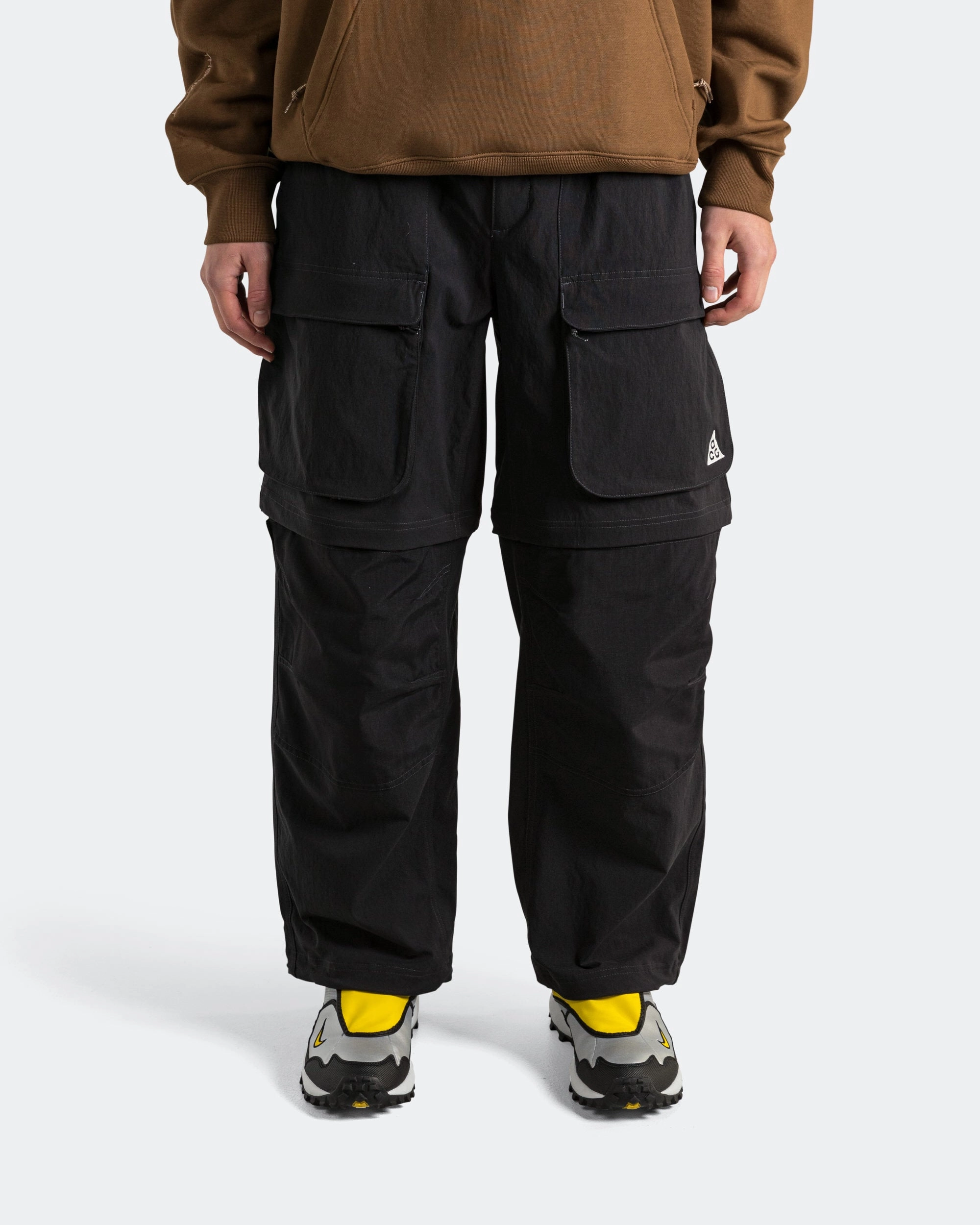 Zip Smith Summit Cargo Pants - Black/Anthracite-Summit White Flexible Layer Eco Friendly Dyeing