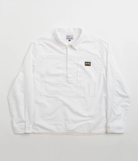 Stan Ray Painters Pop Over Shirt - Natural Cotton Oxford Regular Fit