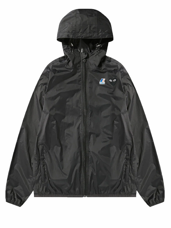 Unisex K-Way Cagoule - Black Breathable Material cruelty - free